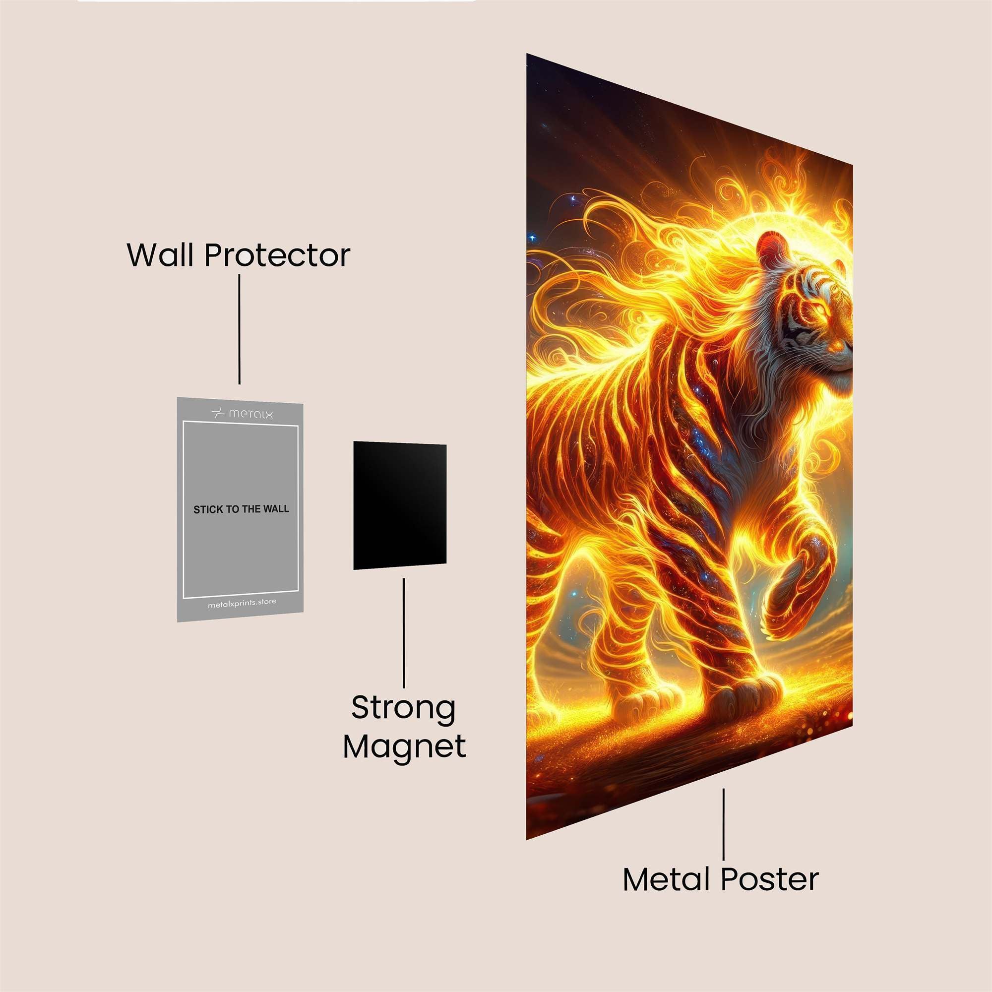 Solar Majesty Safe Wall Magnetic / M