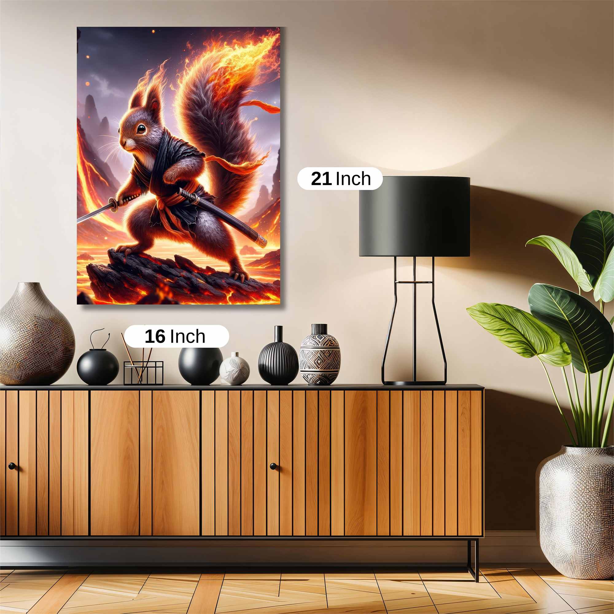 Ninja Blaze Safe Wall Magnetic / M