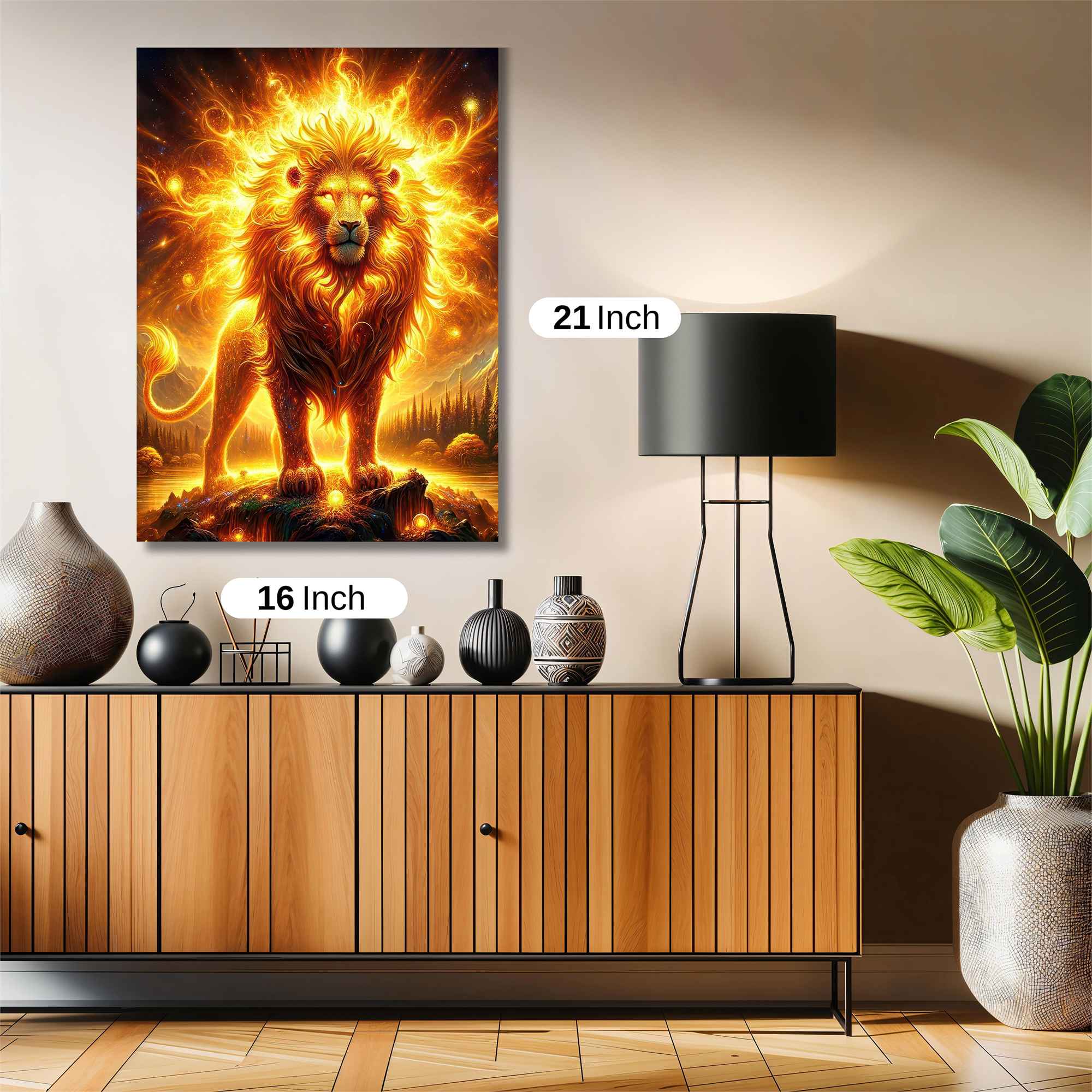 Lion Radiance Safe Wall Magnetic / M