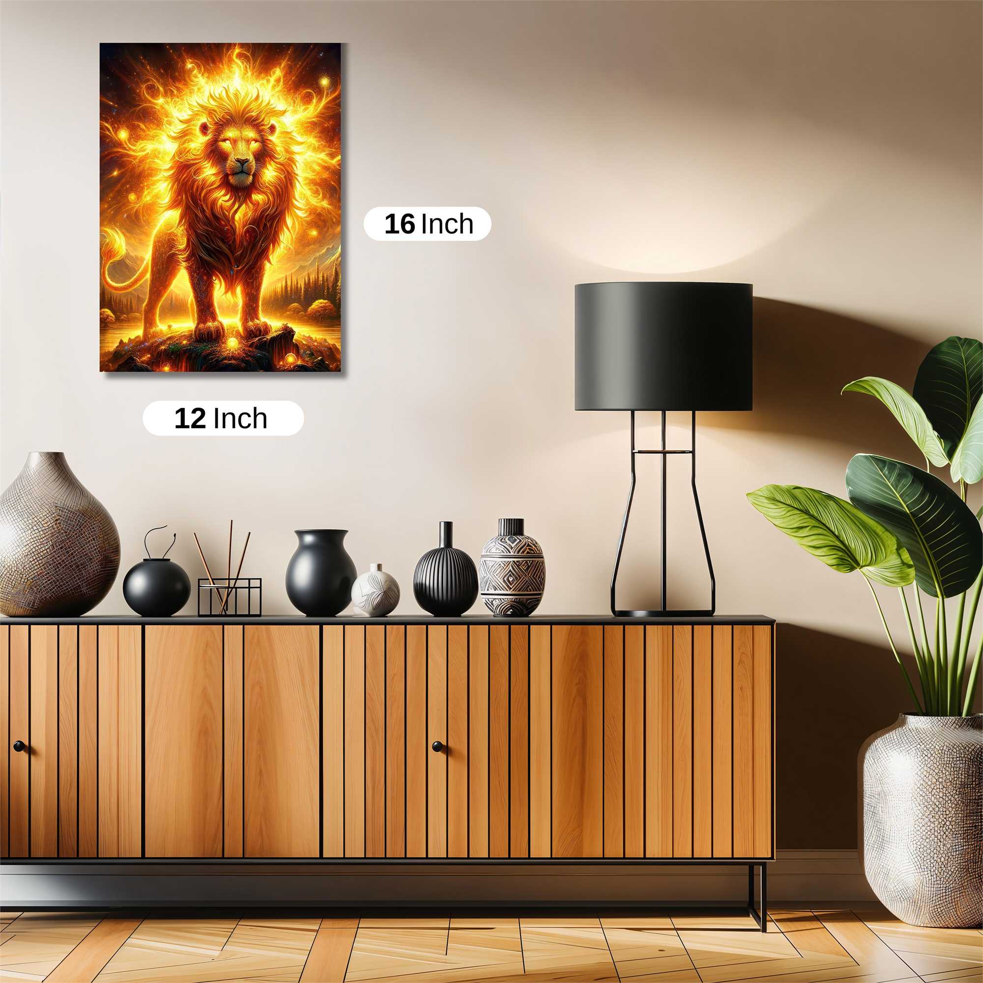 Lion Radiance Safe Wall Magnetic / M