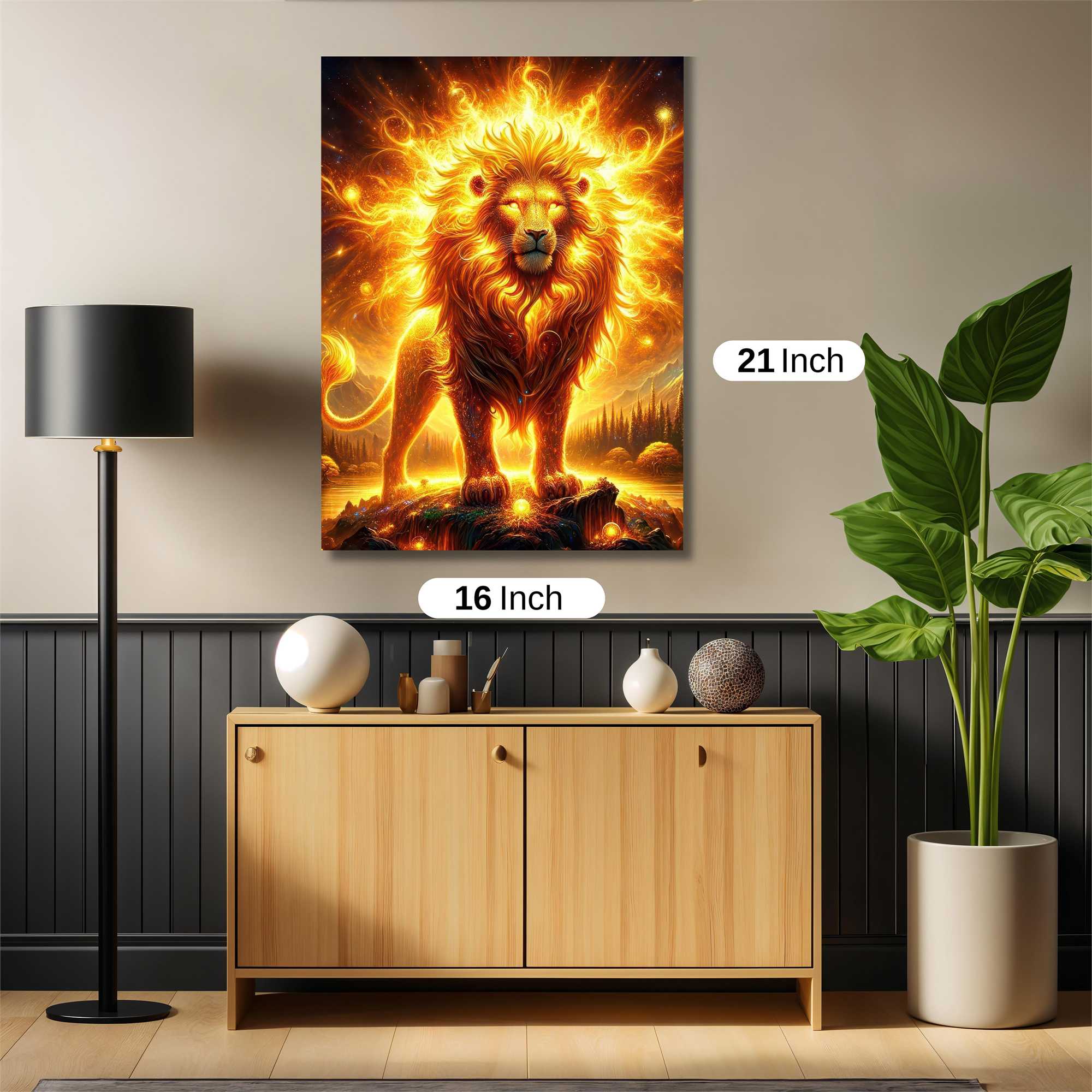 Lion Radiance Safe Wall Magnetic / M