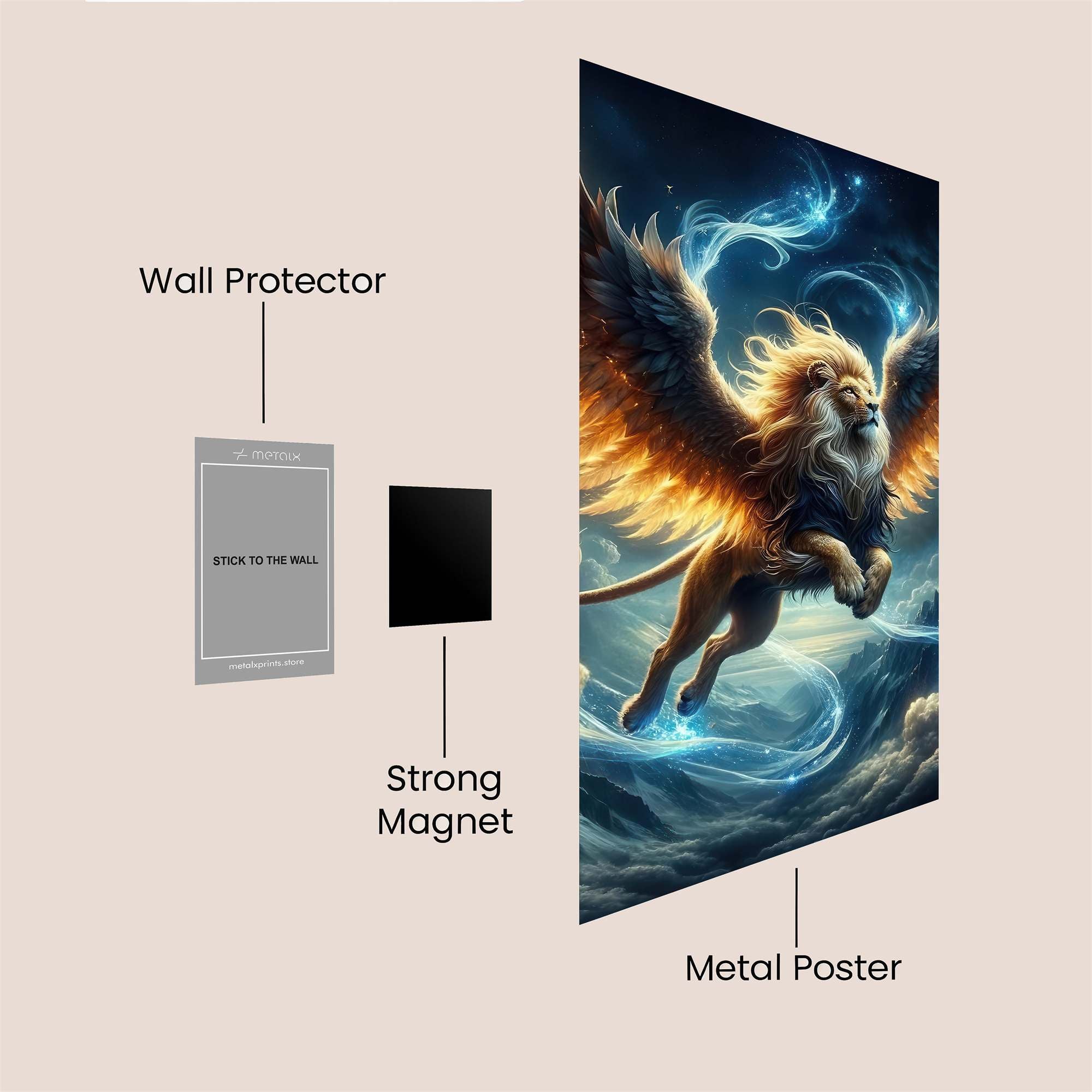 Griffin Radiant Safe Wall Magnetic / M