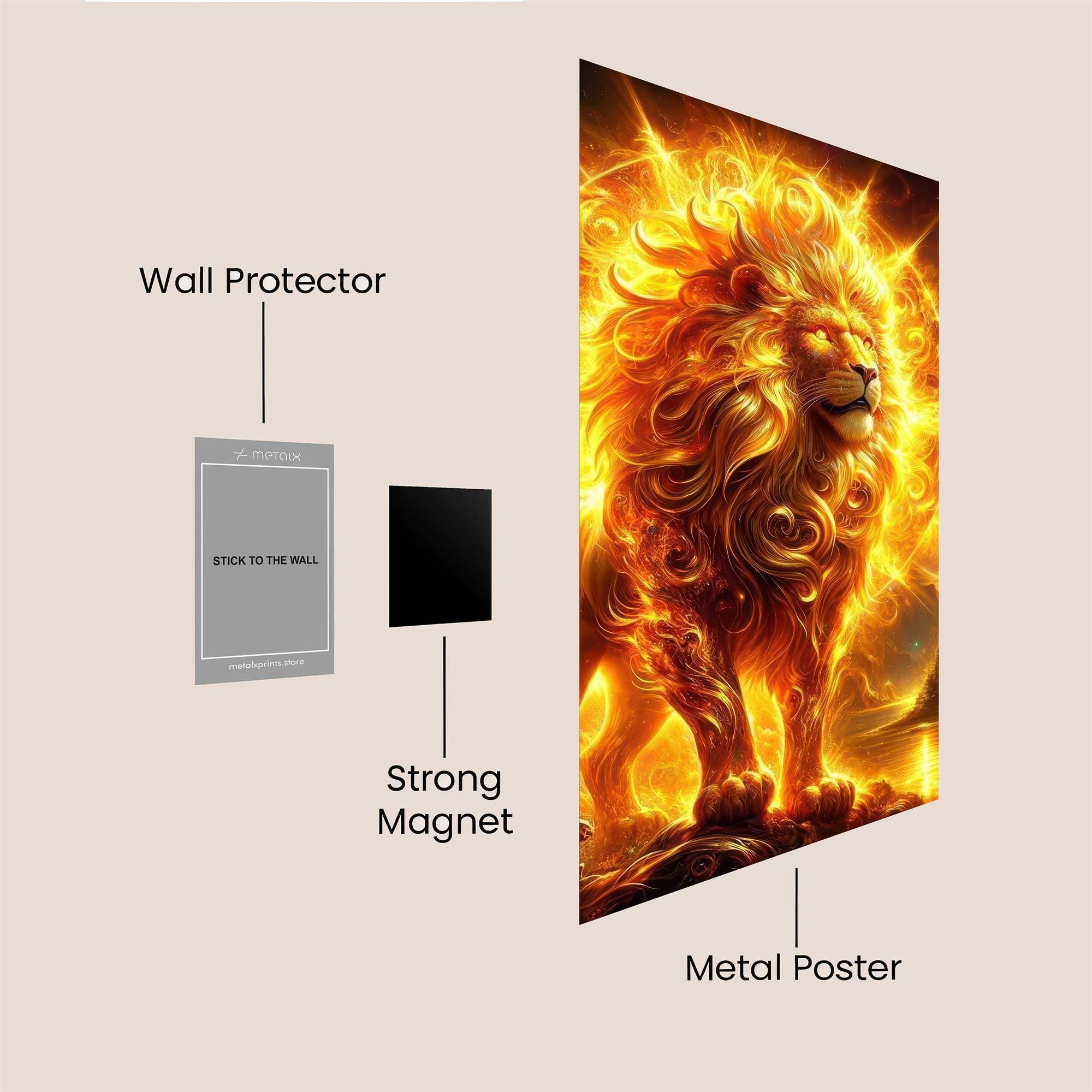 Solar Majesty Safe Wall Magnetic / M