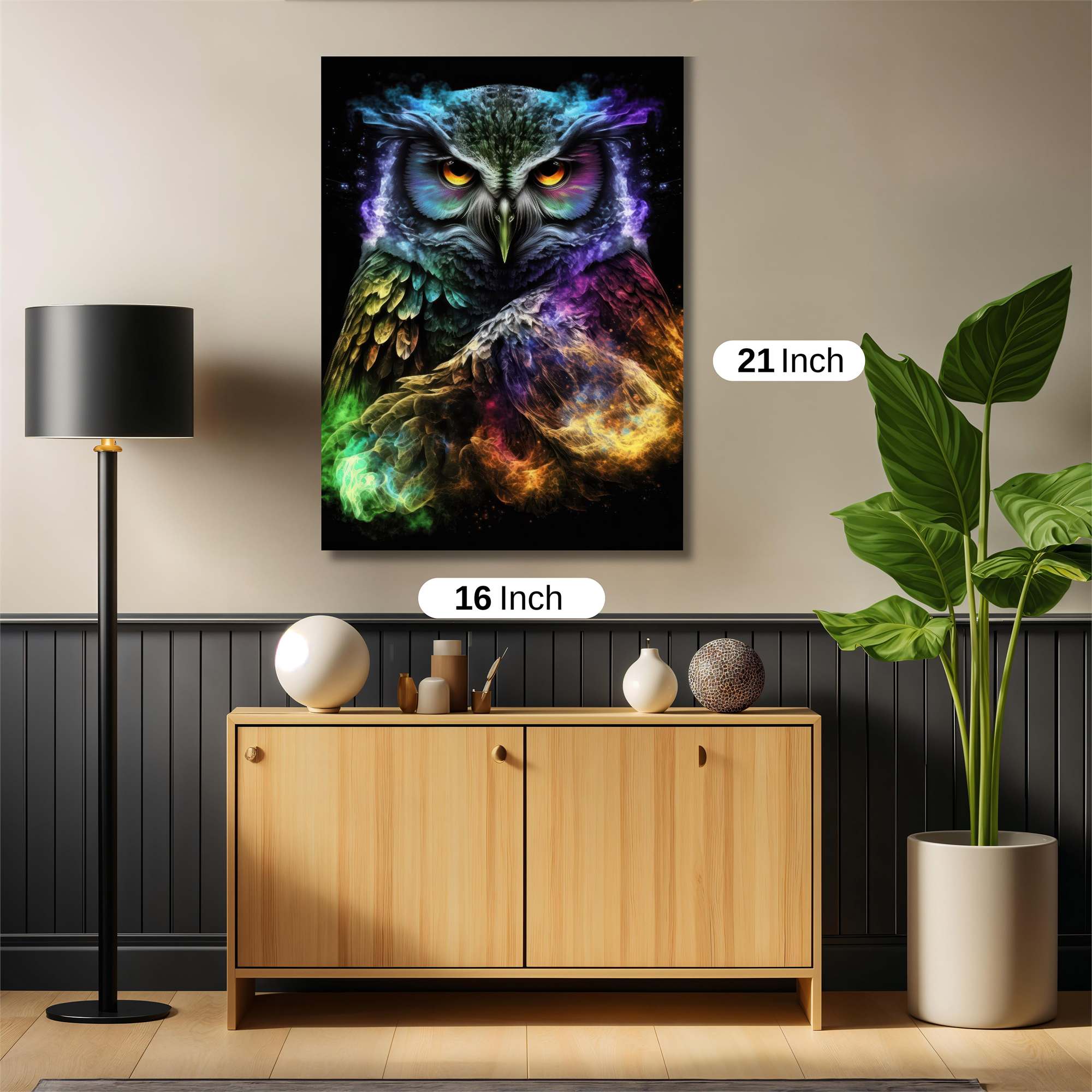 Owl Radiance Safe Wall Magnetic / M