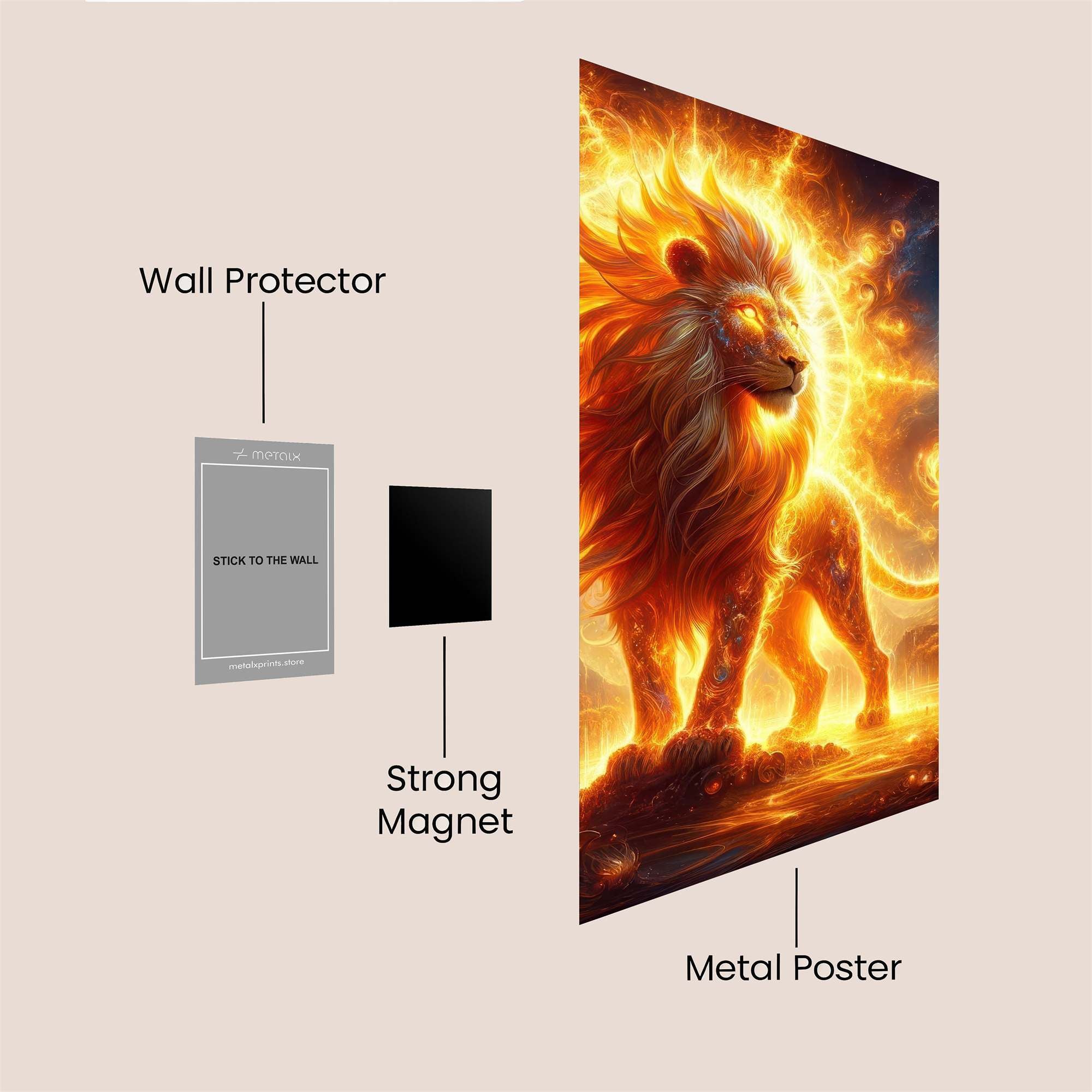 Solar Majesty Safe Wall Magnetic / M
