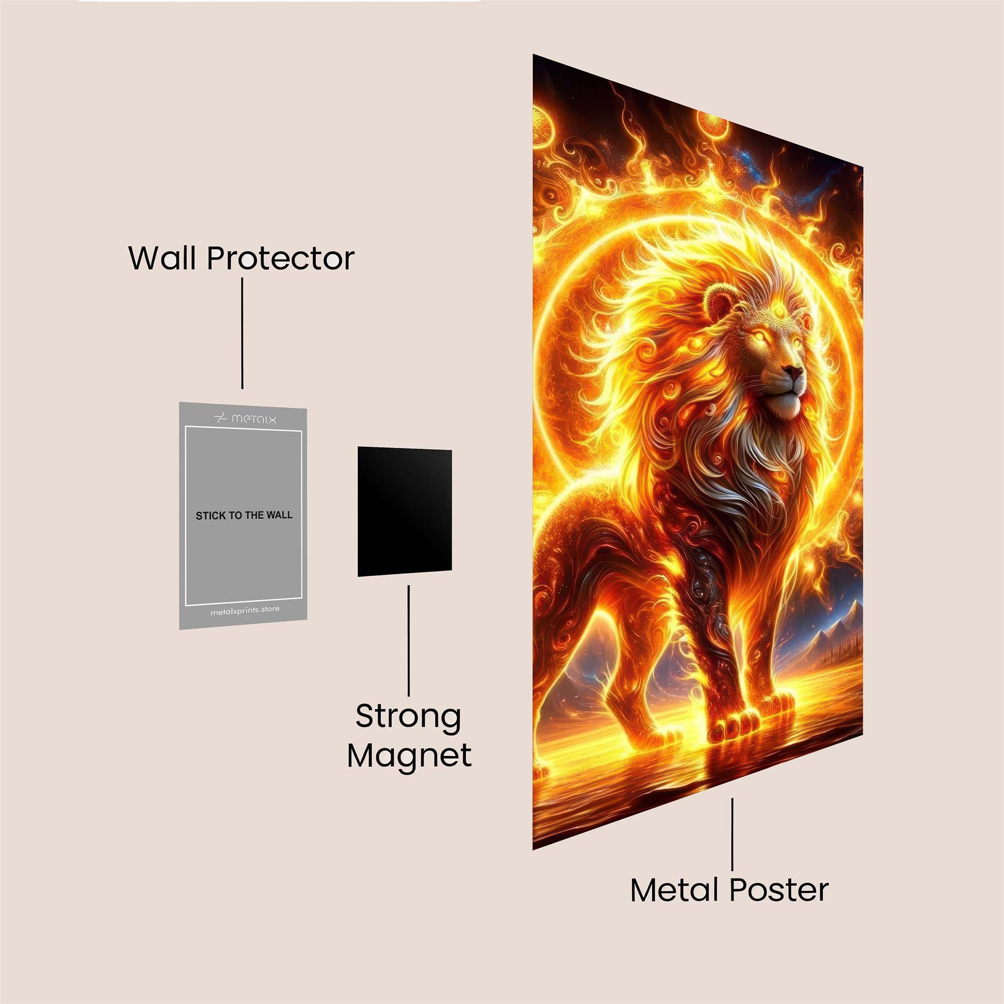 Solar Majesty Safe Wall Magnetic / M