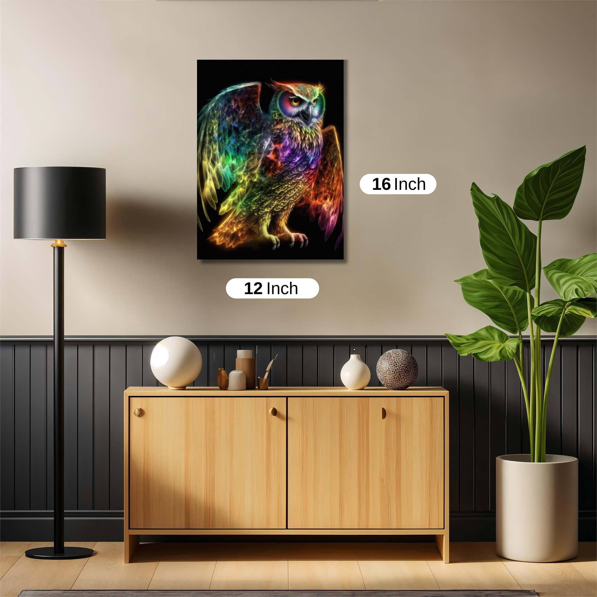 Owl Radiance Safe Wall Magnetic / M
