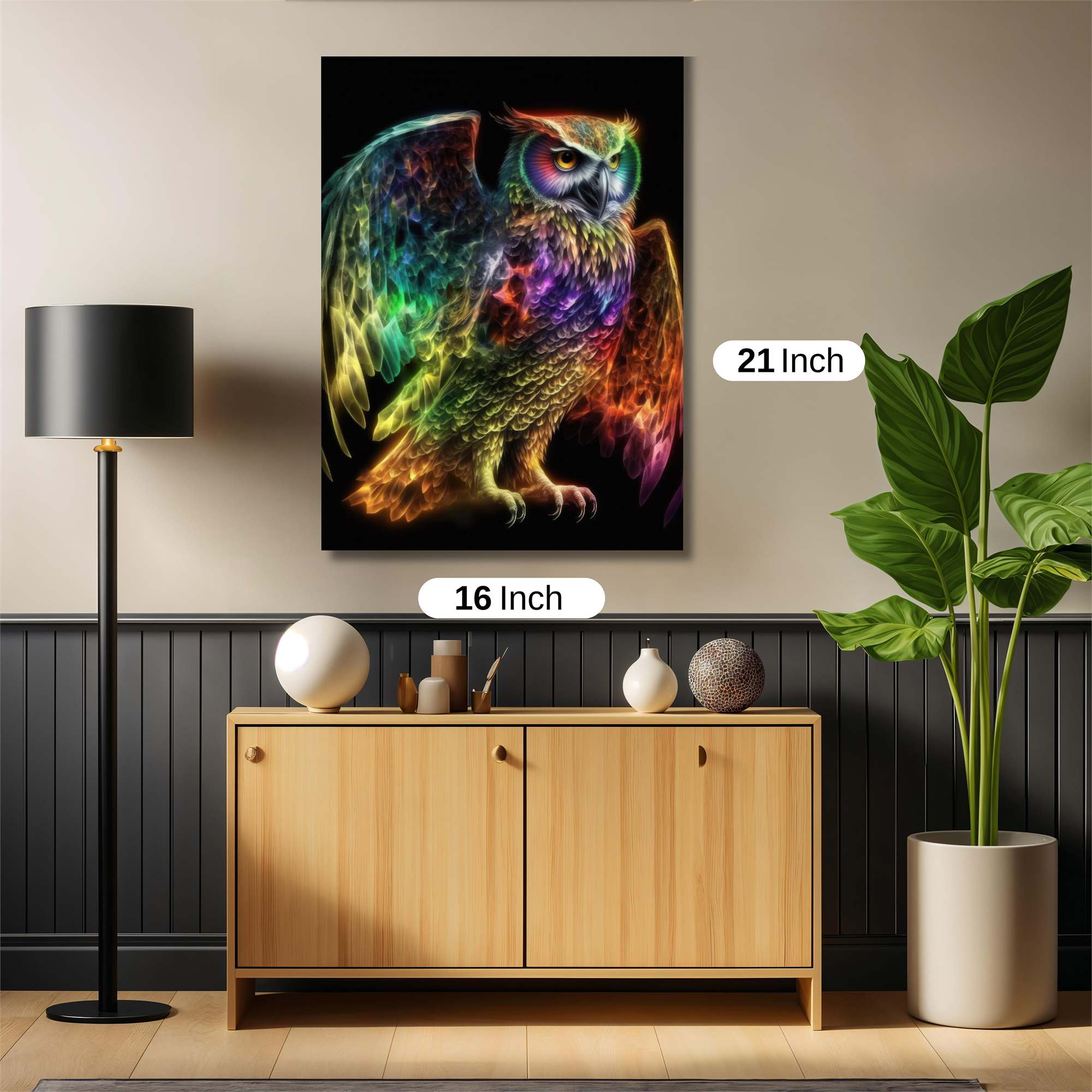 Owl Radiance Safe Wall Magnetic / M
