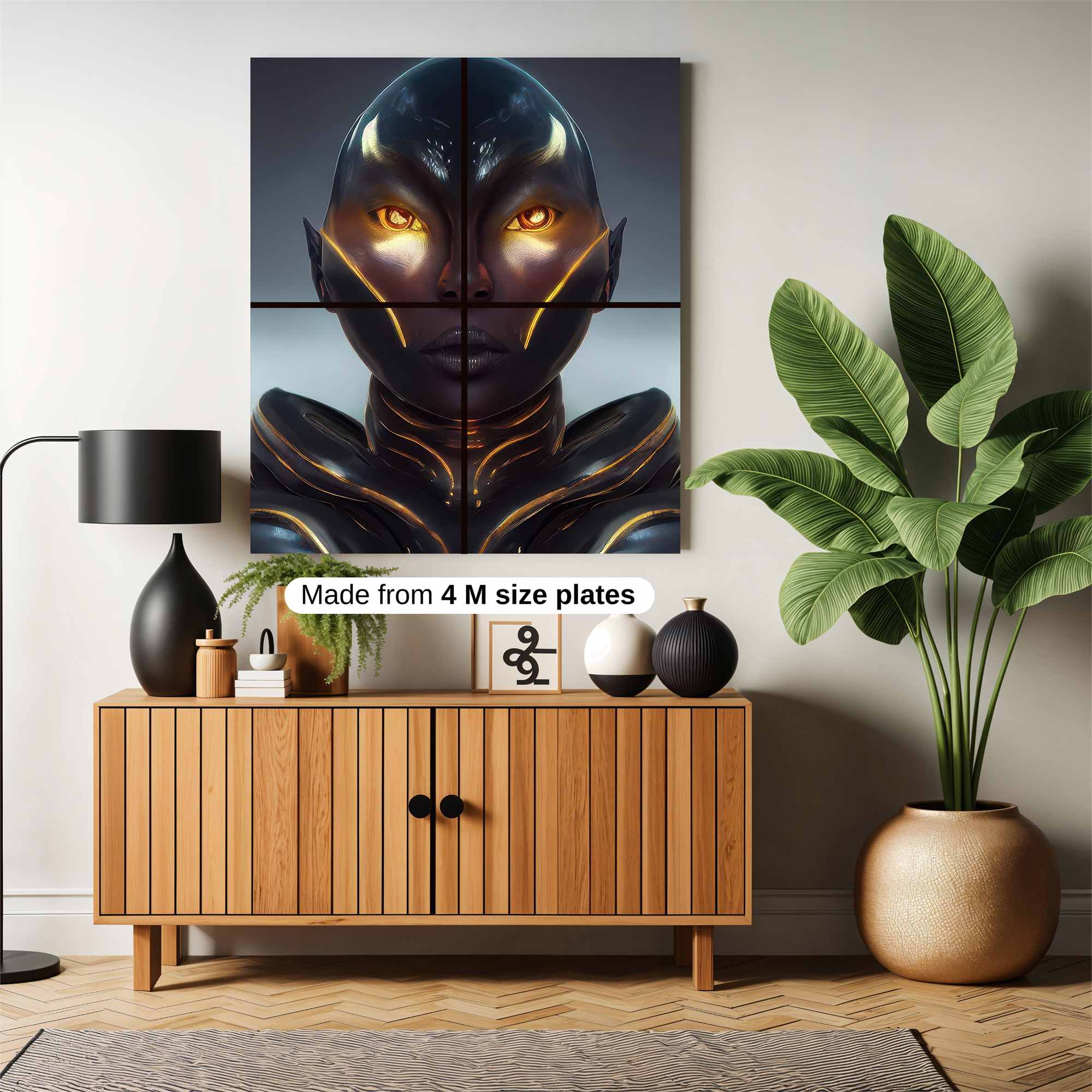 Alien Enigma Safe Wall Magnetic / M