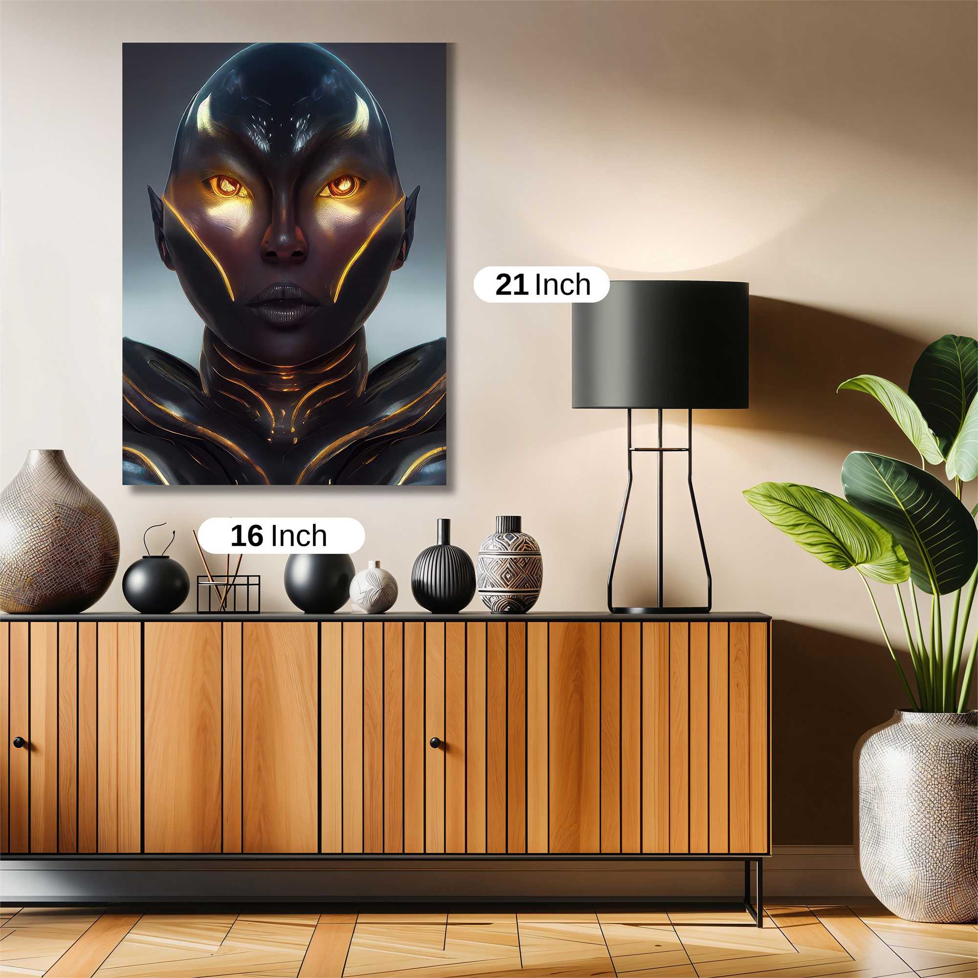 Alien Enigma Safe Wall Magnetic / M