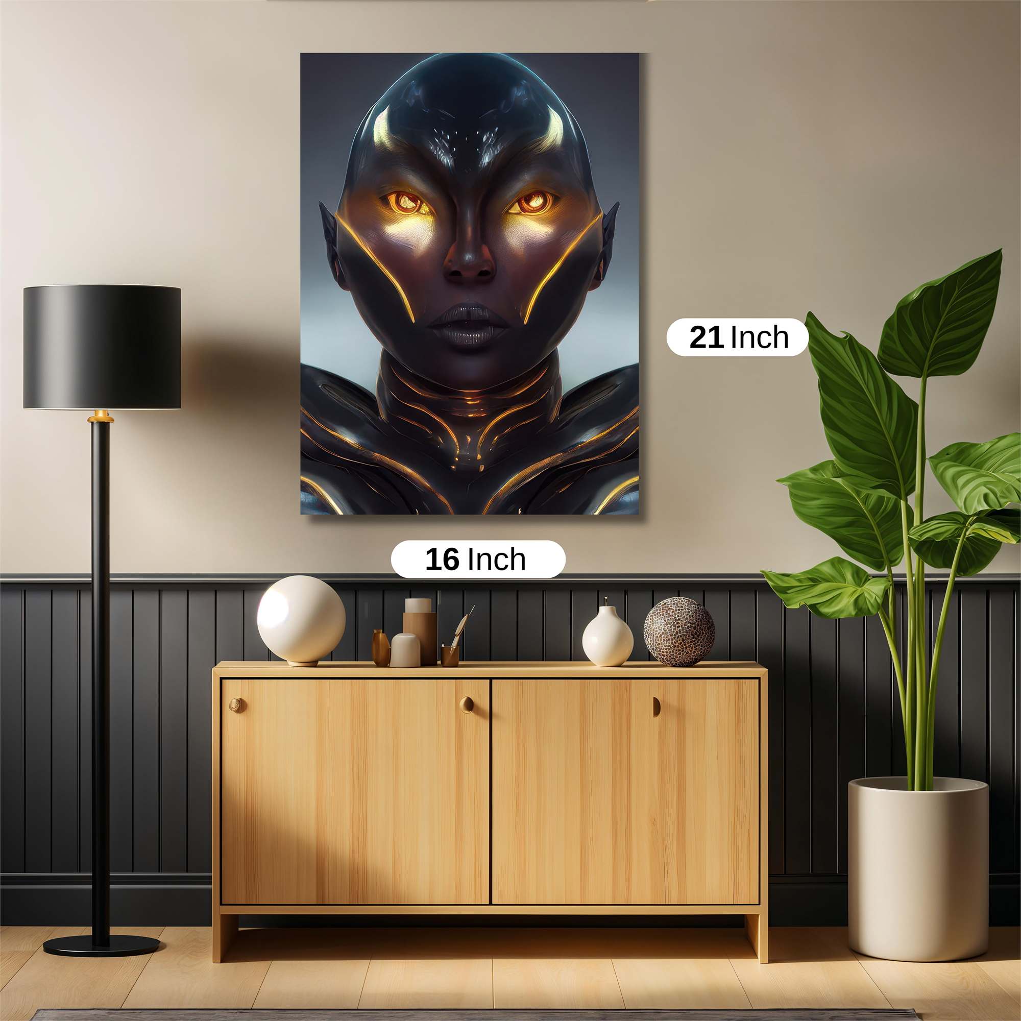 Alien Enigma Safe Wall Magnetic / M