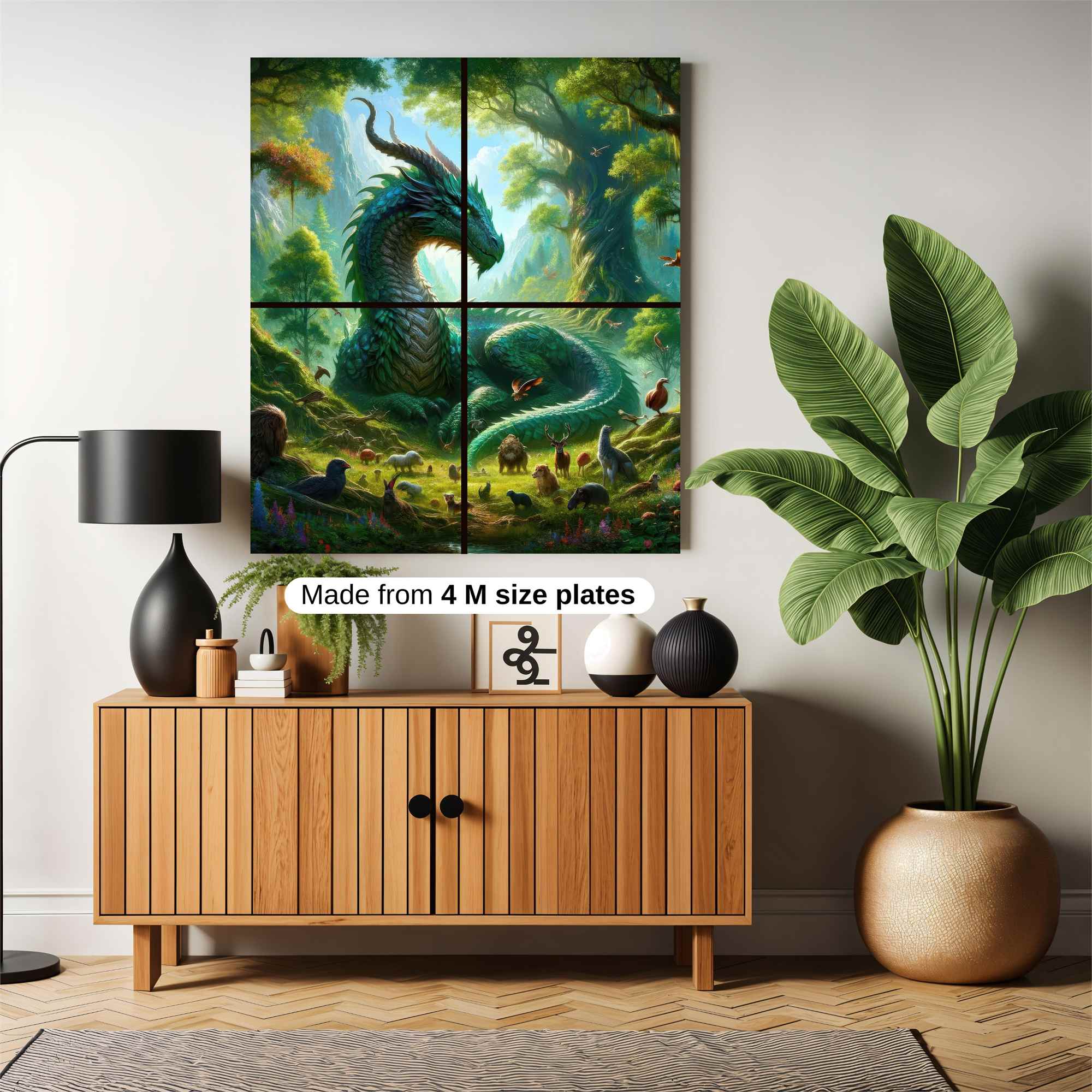 Dragon Serenity Safe Wall Magnetic / M