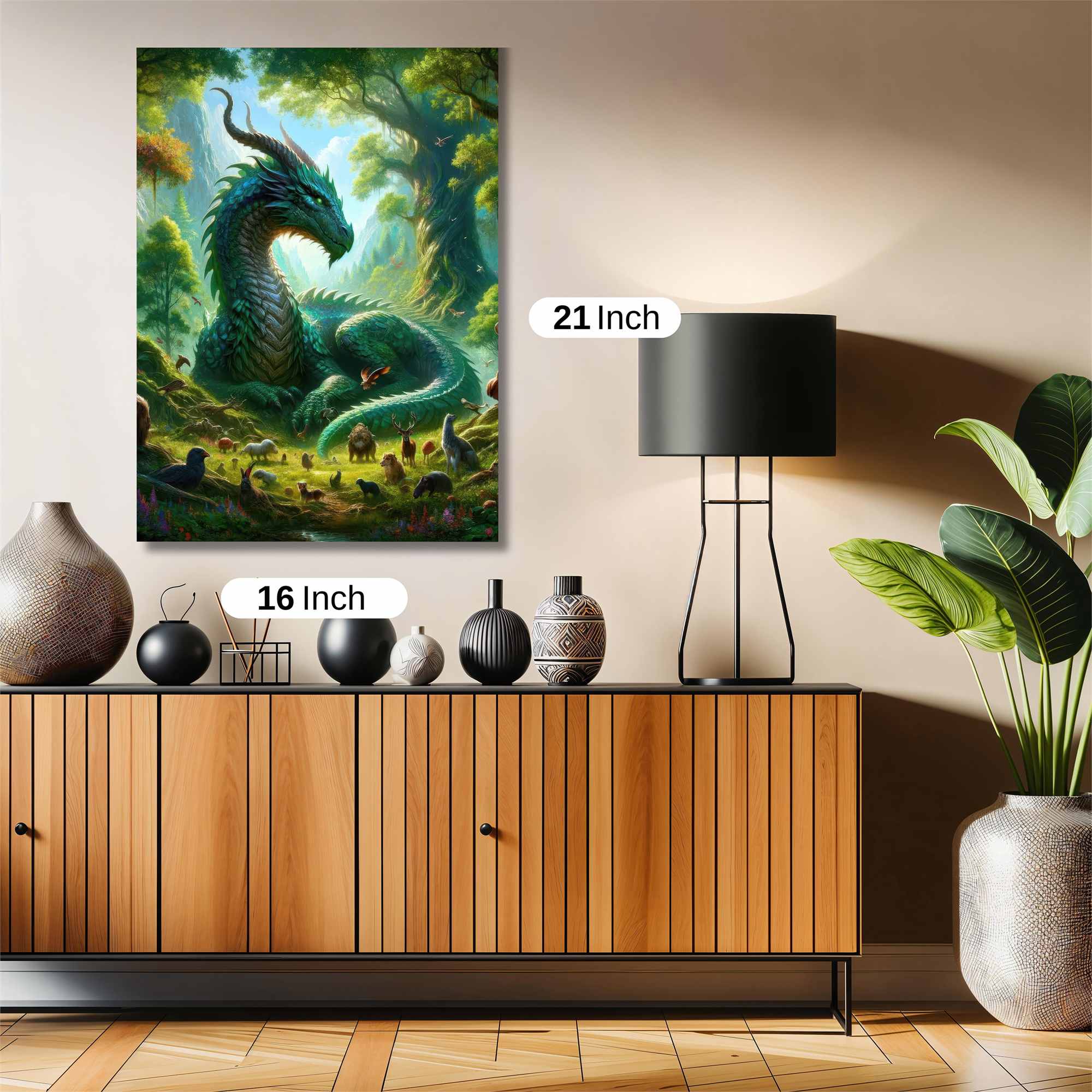 Dragon Serenity Safe Wall Magnetic / M