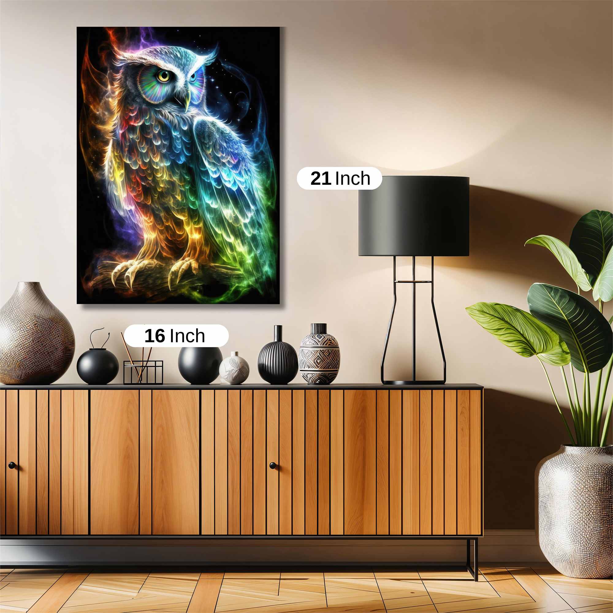 Owl Radiance Safe Wall Magnetic / M