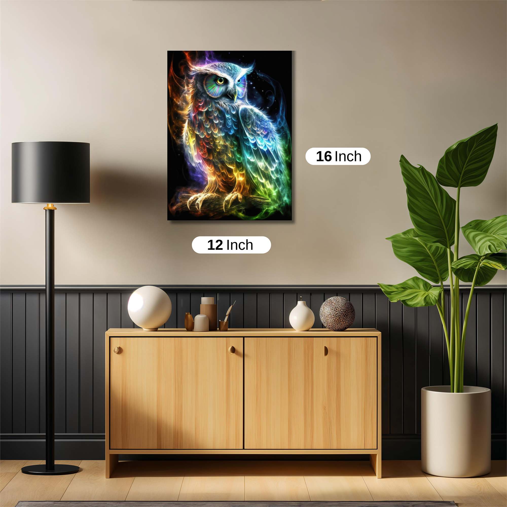 Owl Radiance Safe Wall Magnetic / M