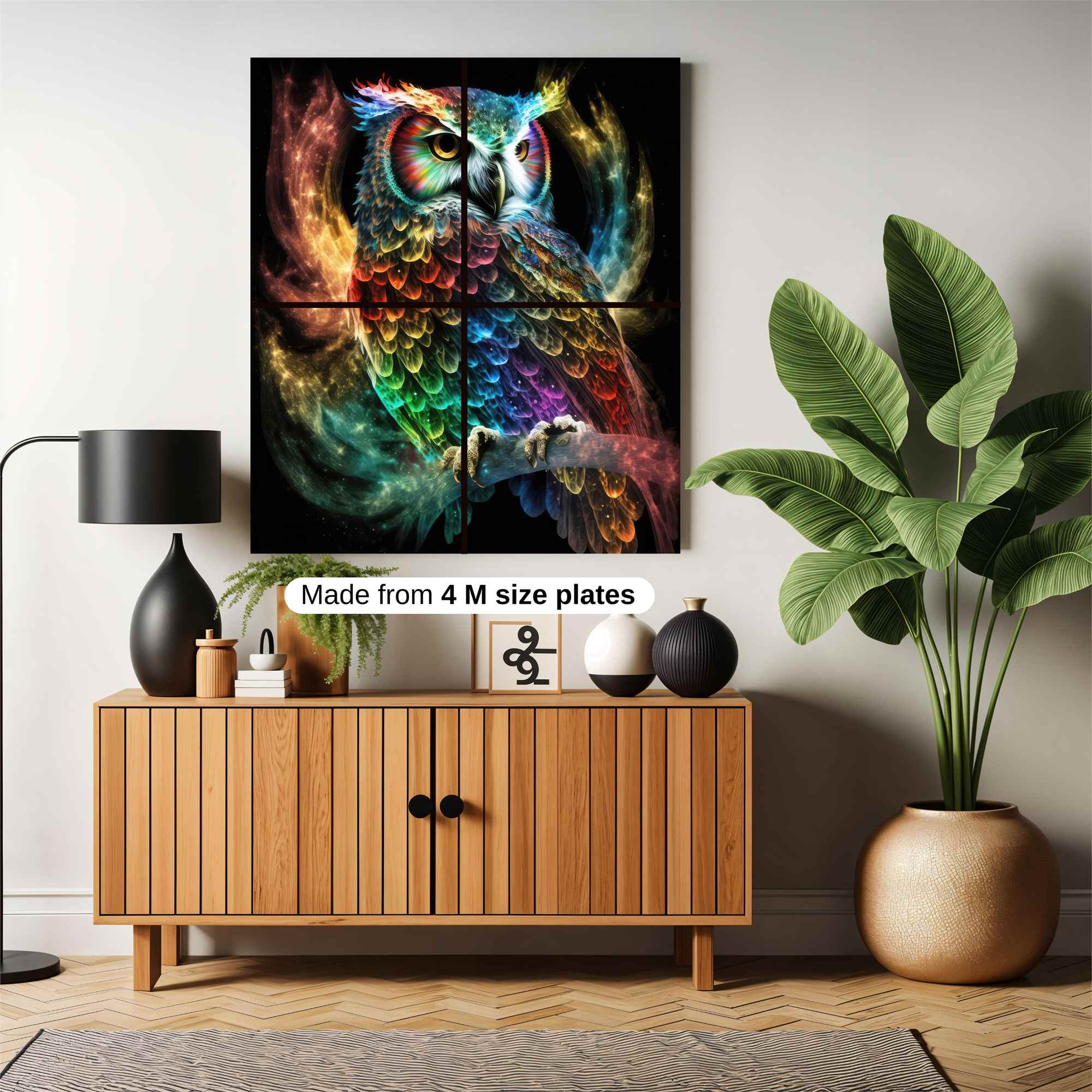 Owl Nebula Safe Wall Magnetic / M