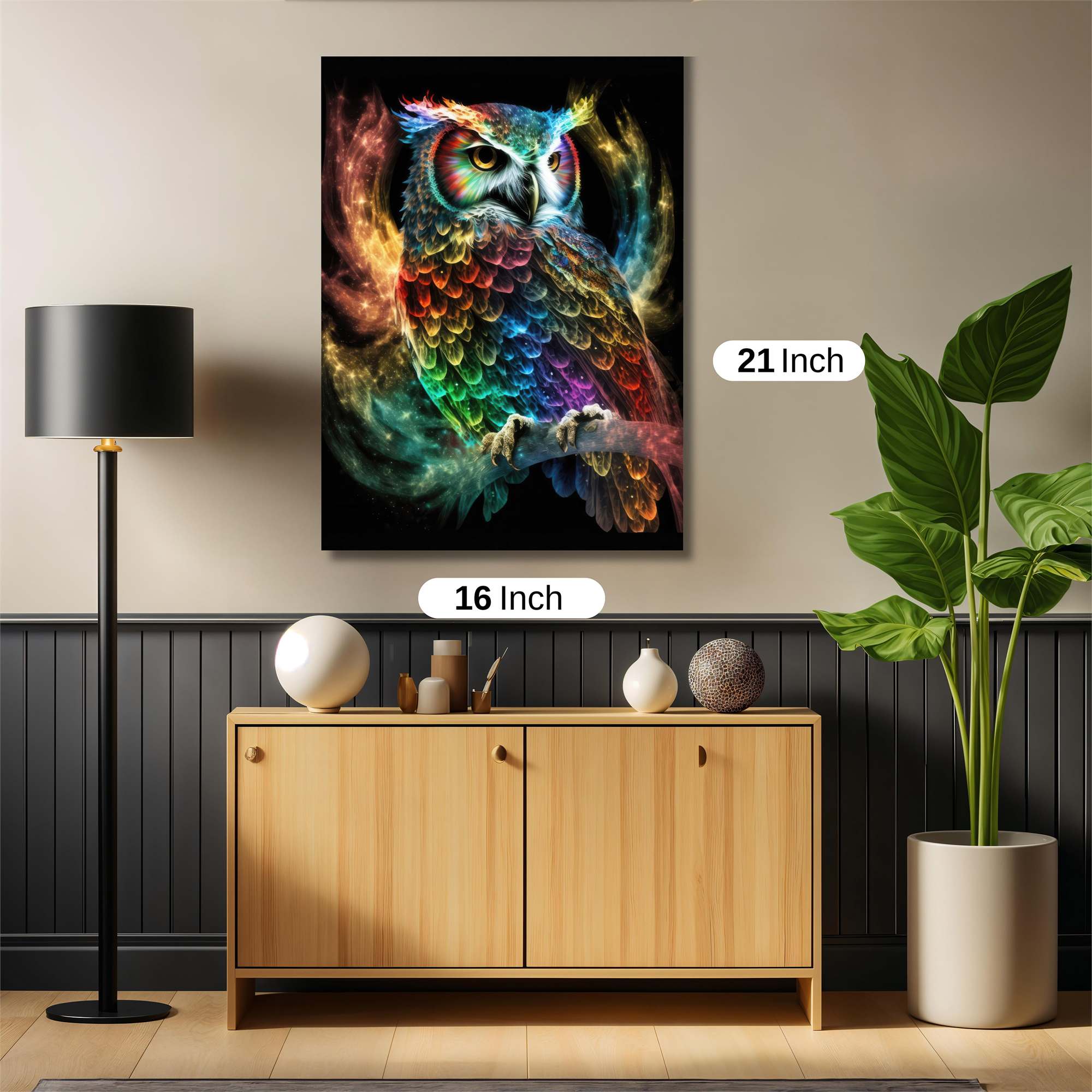 Owl Nebula Safe Wall Magnetic / M