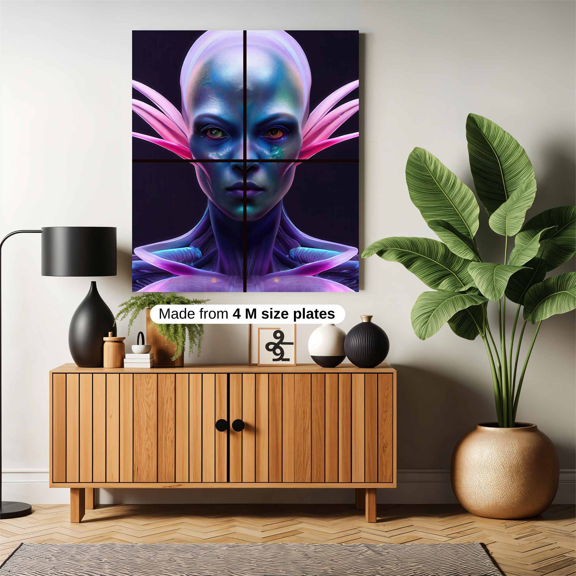 Alien Enigma Safe Wall Magnetic / M