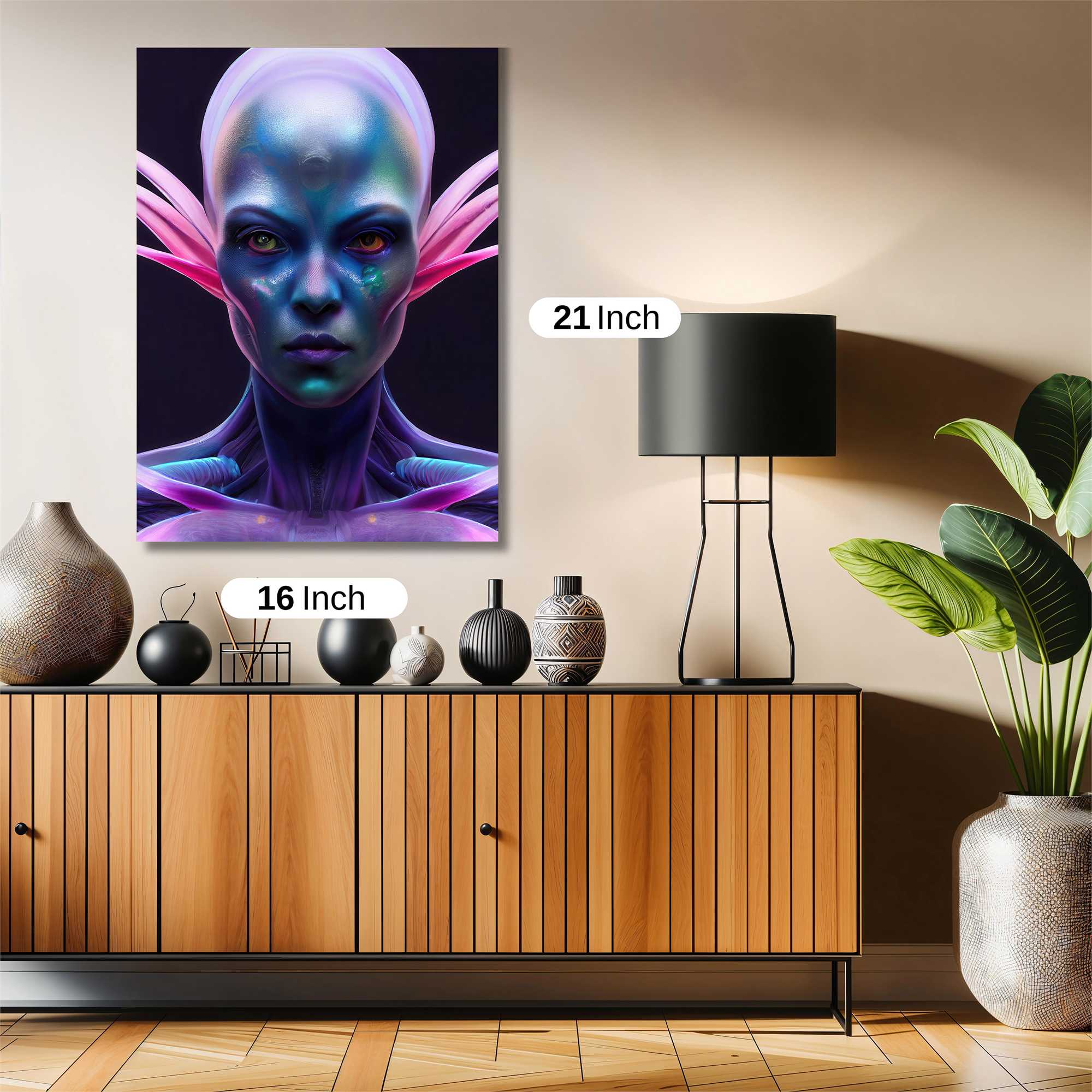 Alien Enigma Safe Wall Magnetic / M