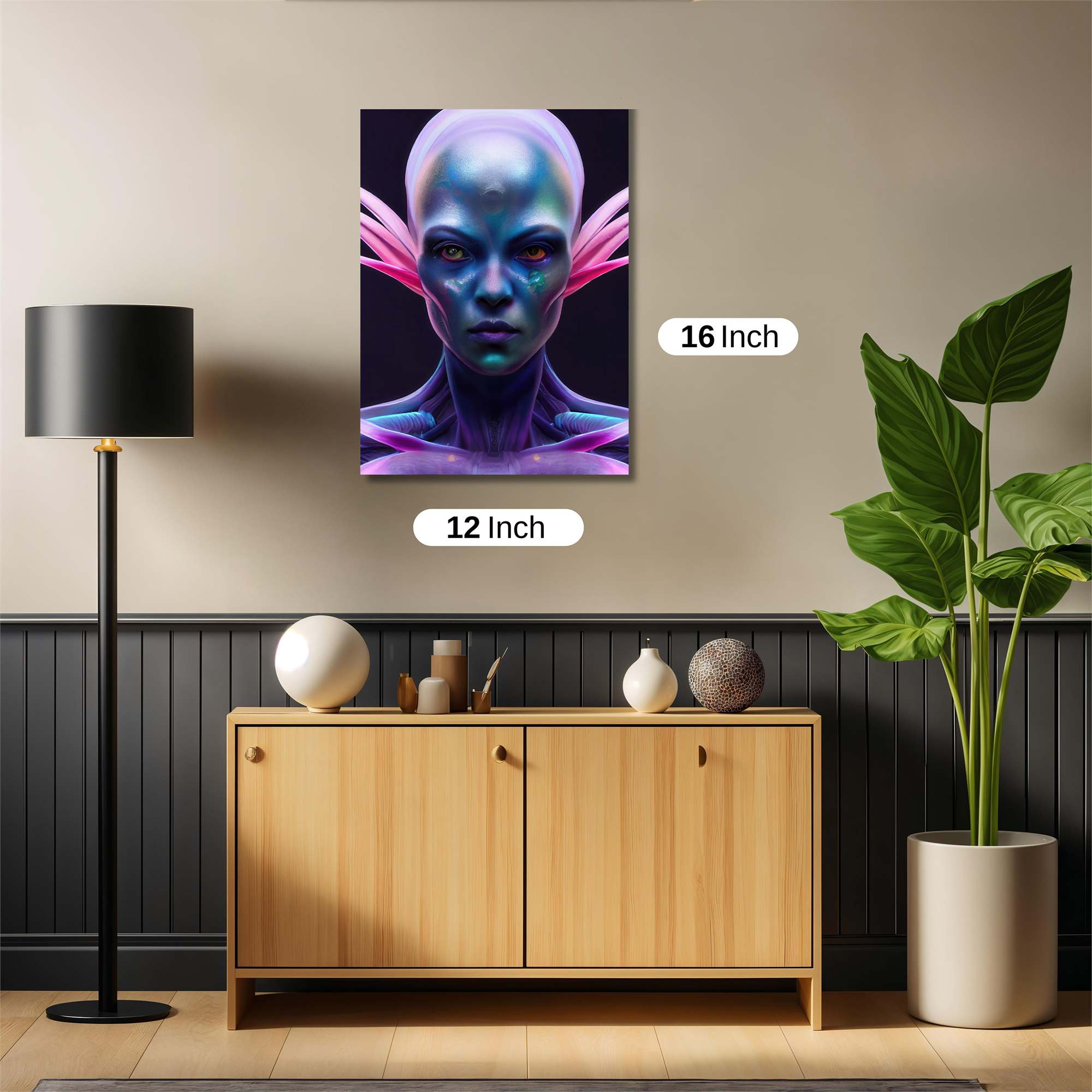 Alien Enigma Safe Wall Magnetic / M