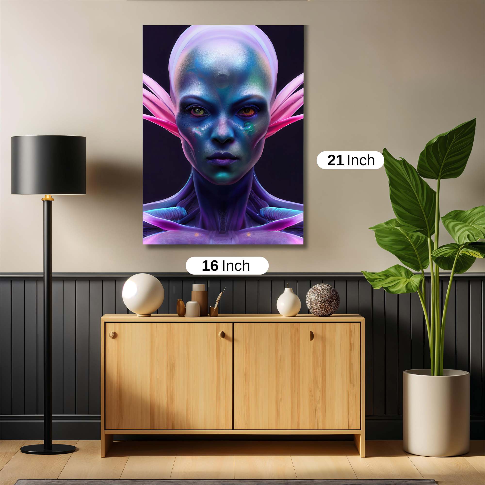 Alien Enigma Safe Wall Magnetic / M