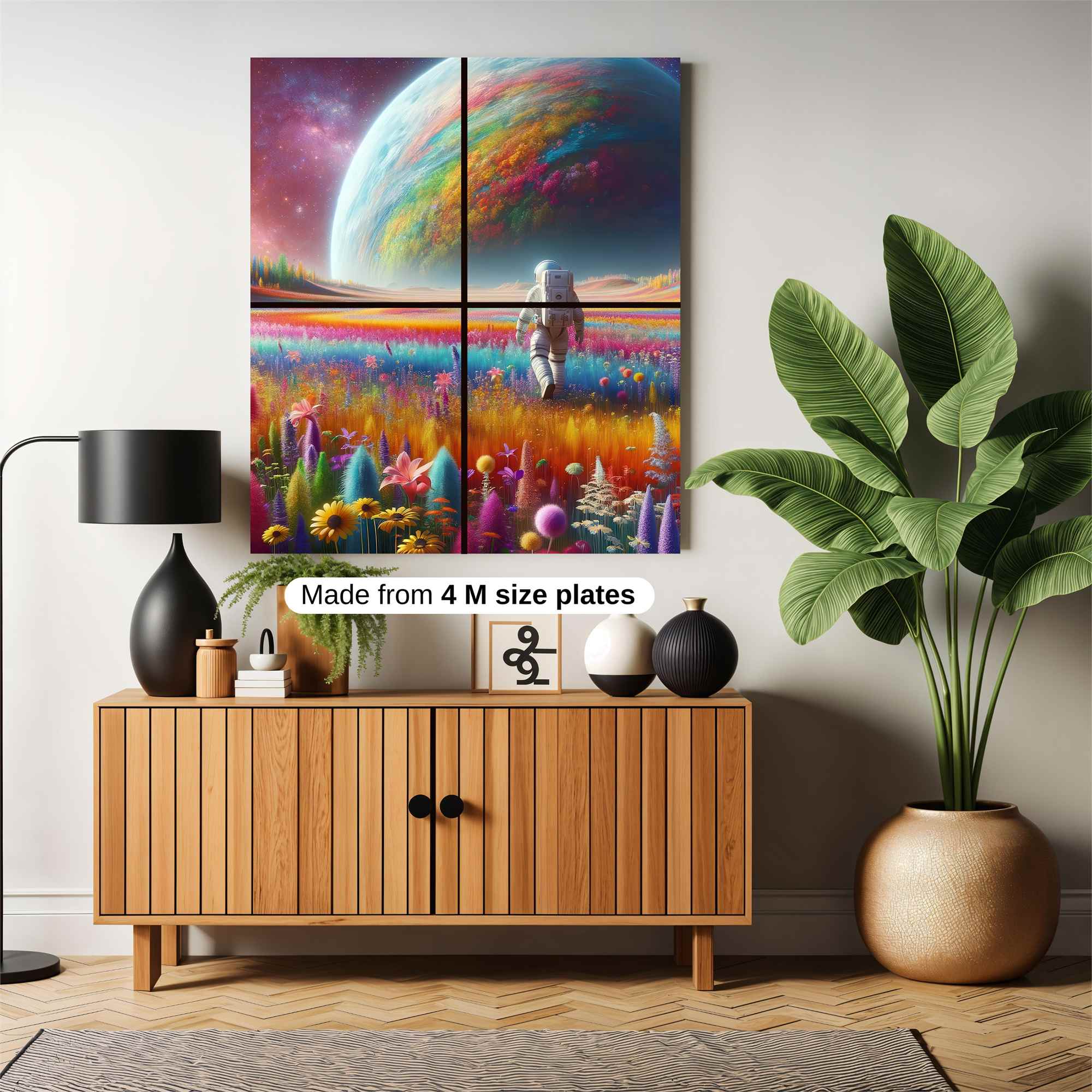 Astronaut Dreamscape Safe Wall Magnetic / M