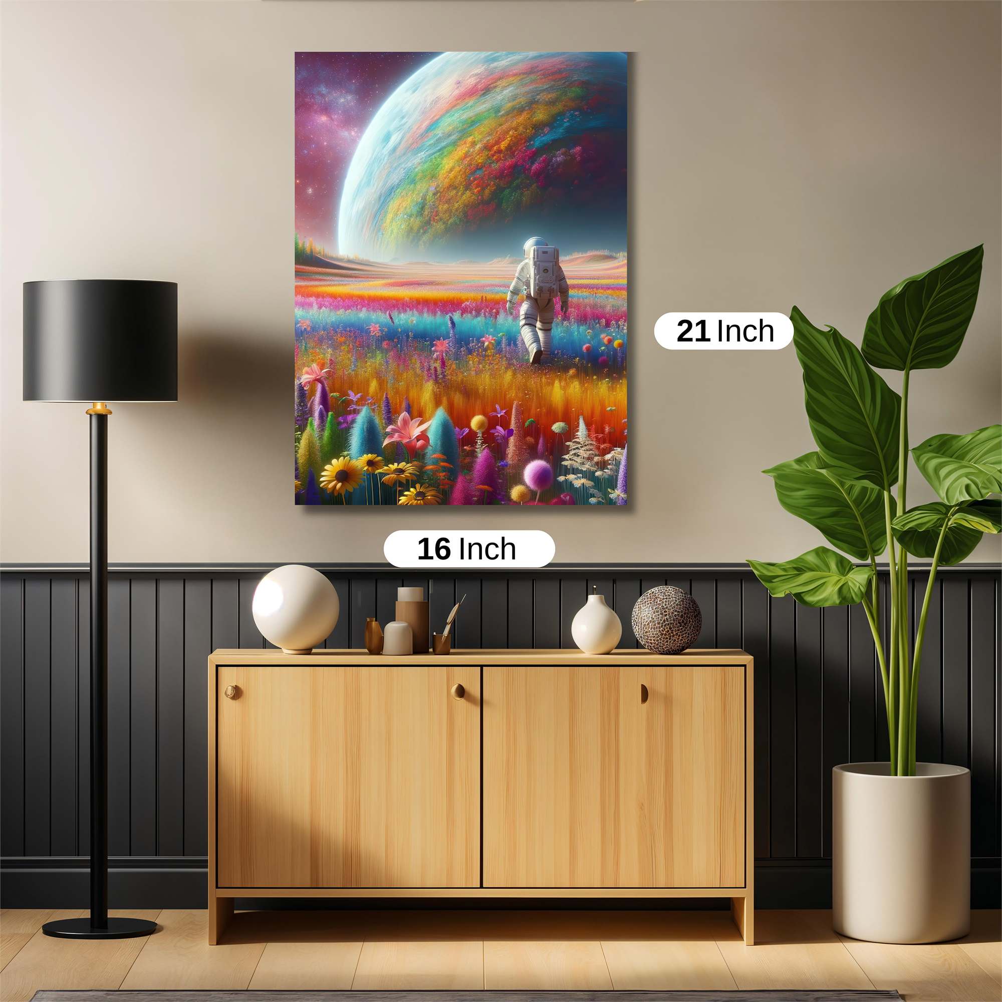 Astronaut Dreamscape Safe Wall Magnetic / M