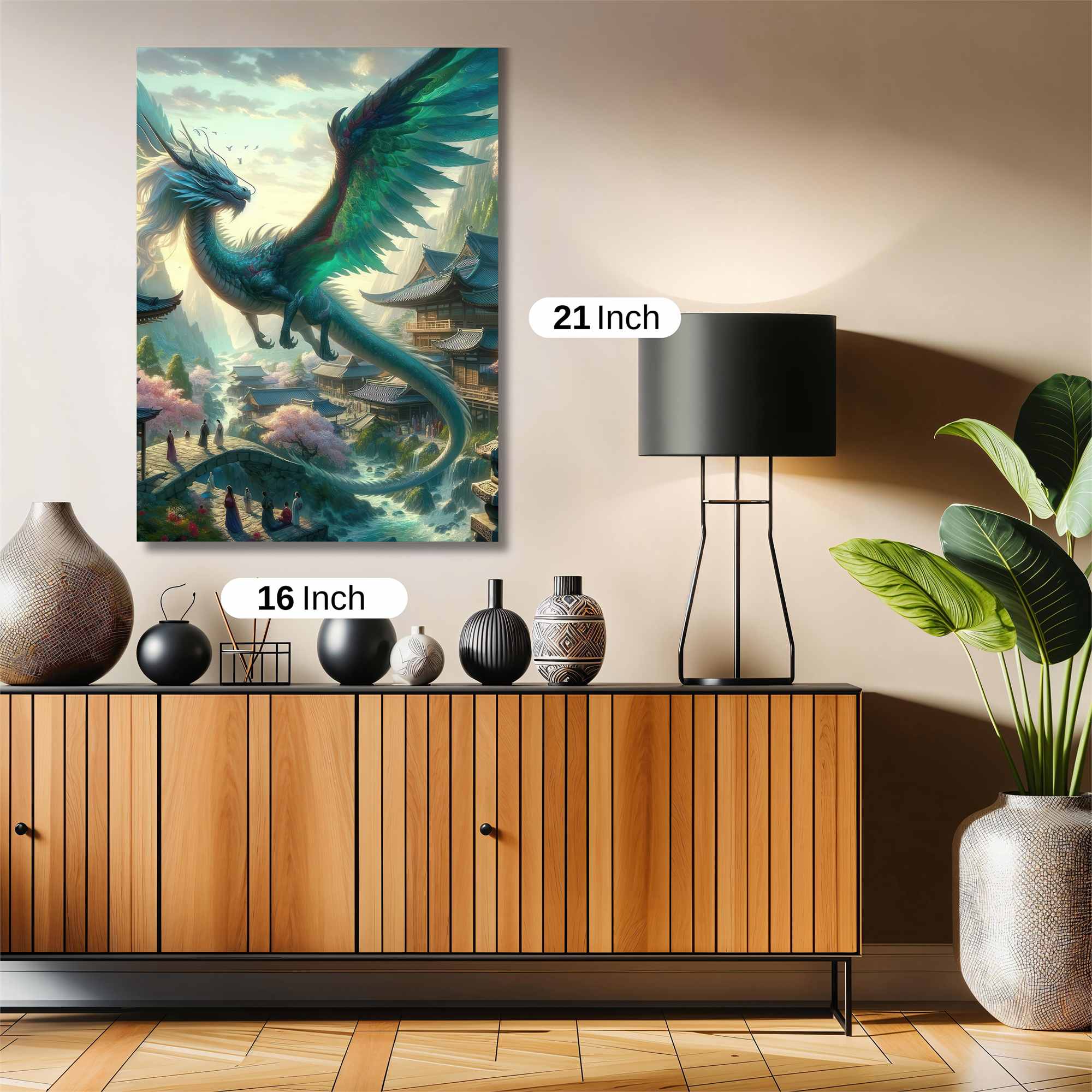 Azure Serenity Safe Wall Magnetic / M