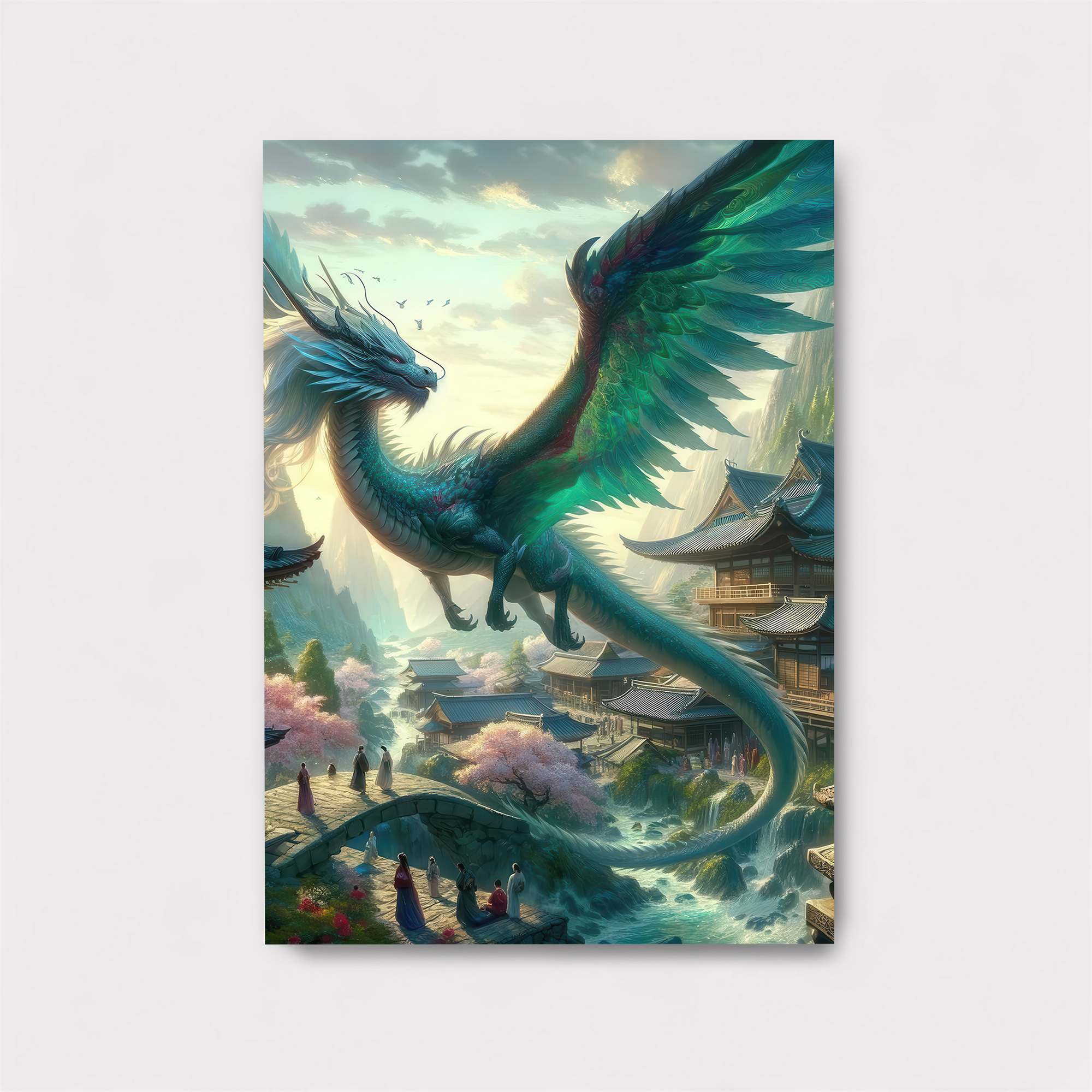 Azure Serenity Safe Wall Magnetic / M