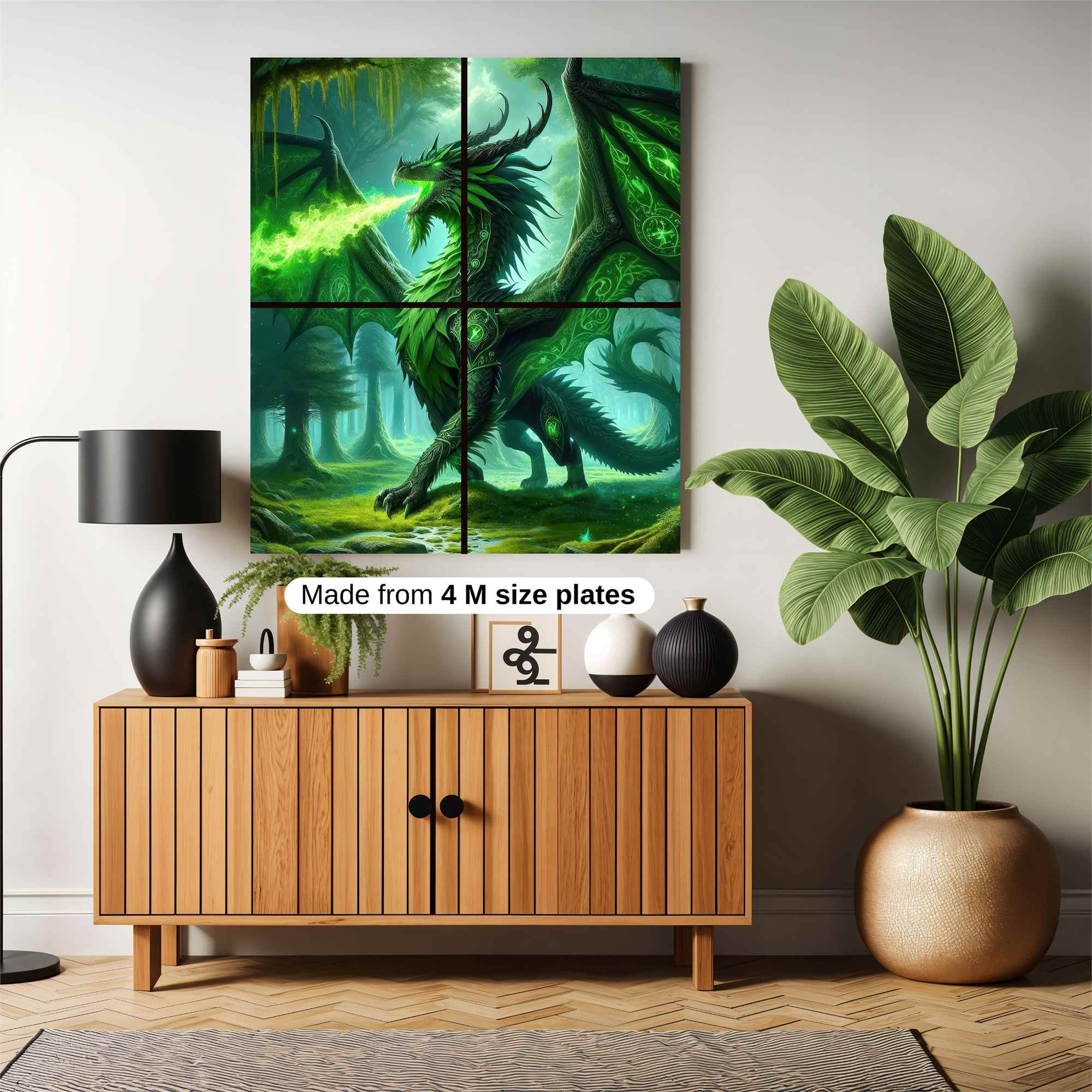 Emerald Majesty Safe Wall Magnetic / M