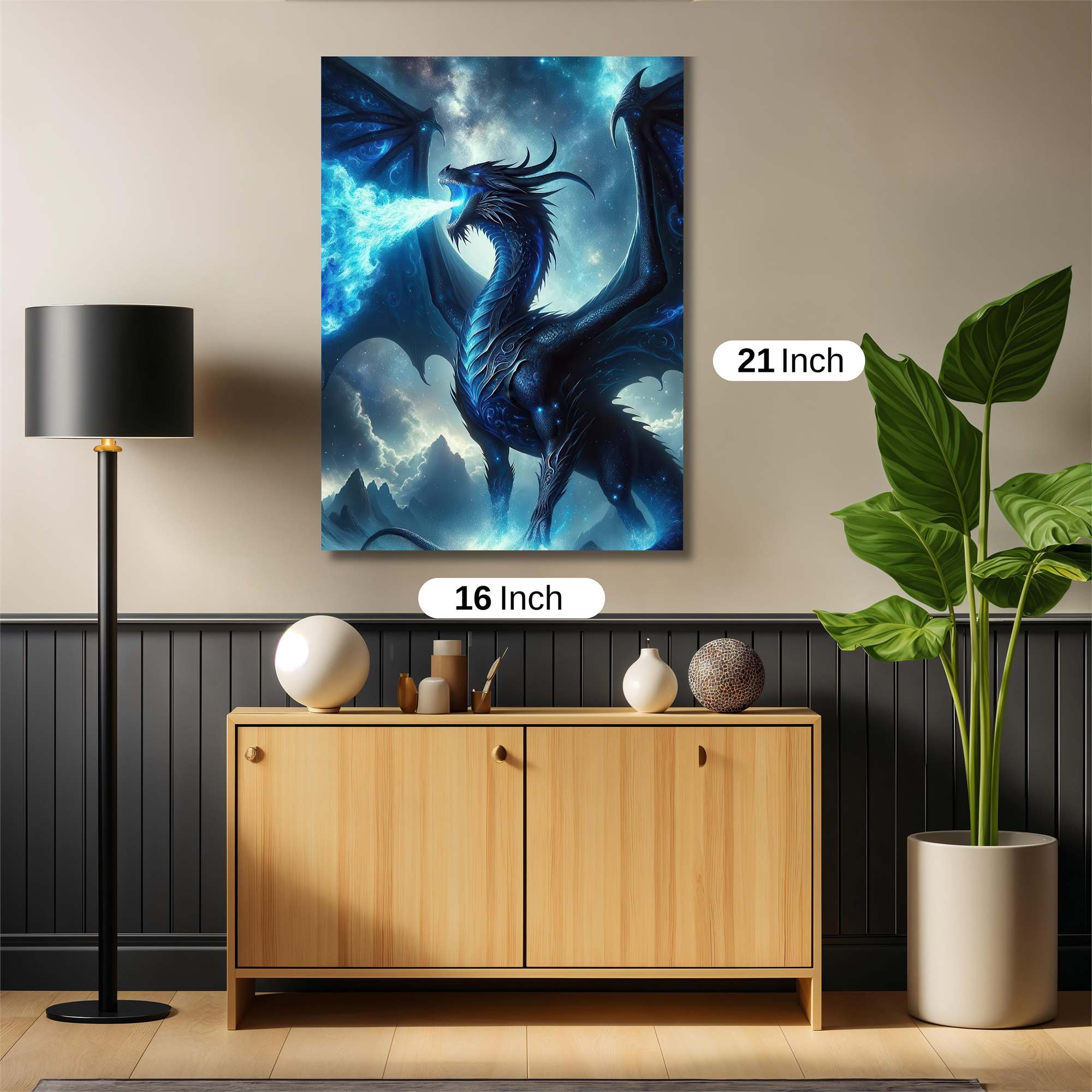 Frostfire Majesty Safe Wall Magnetic / M