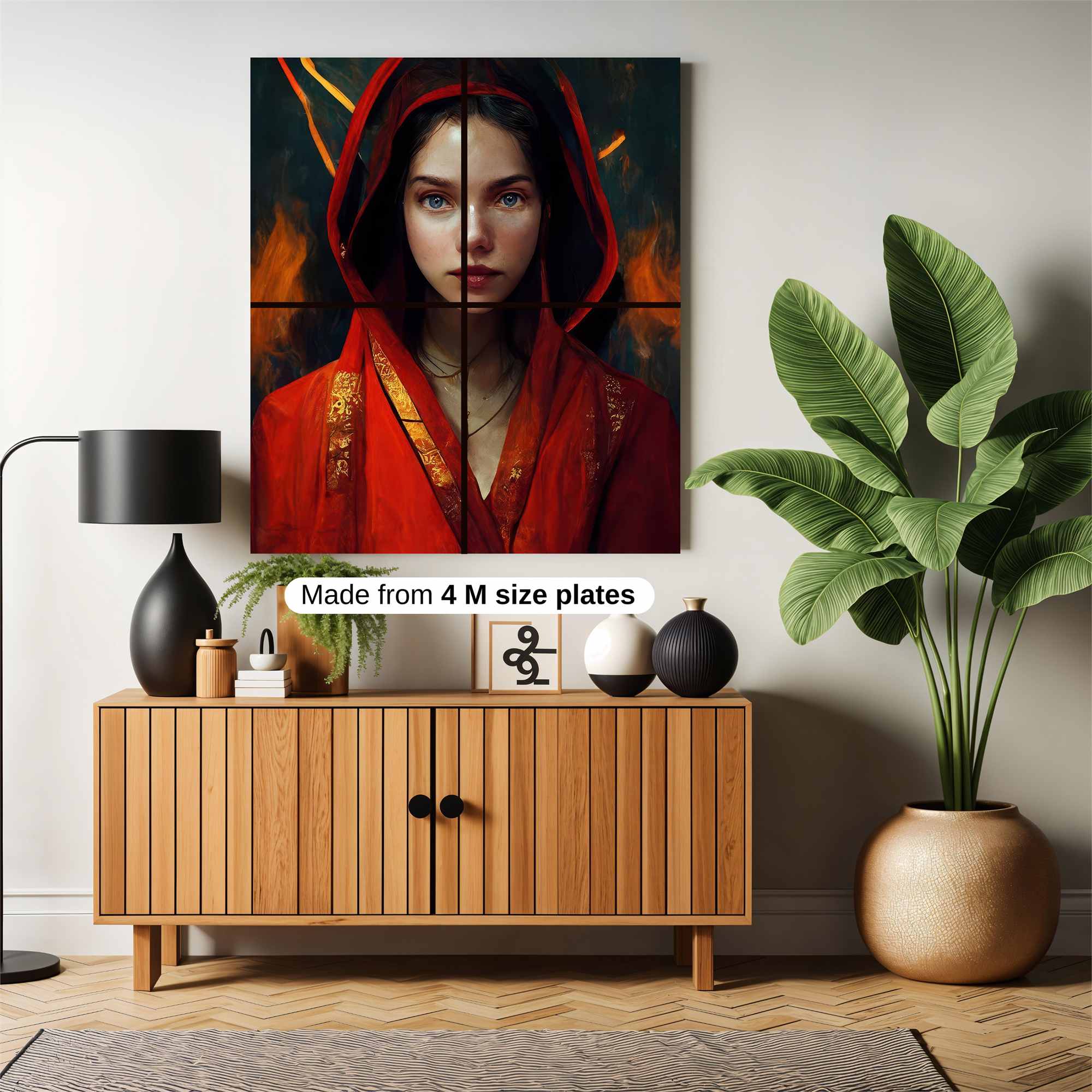 Mystic Flame Safe Wall Magnetic / M