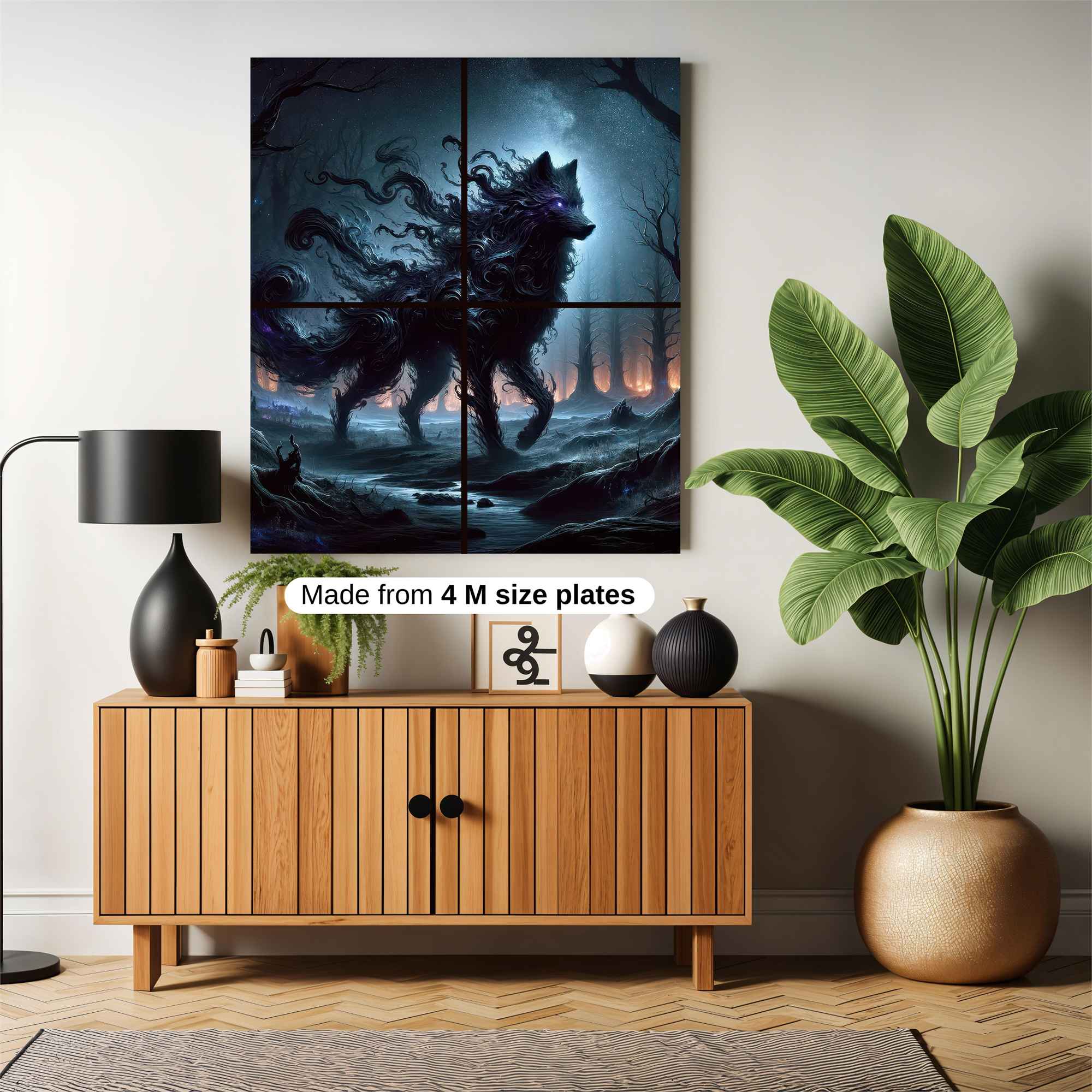ShadowWolf Safe Wall Magnetic / M