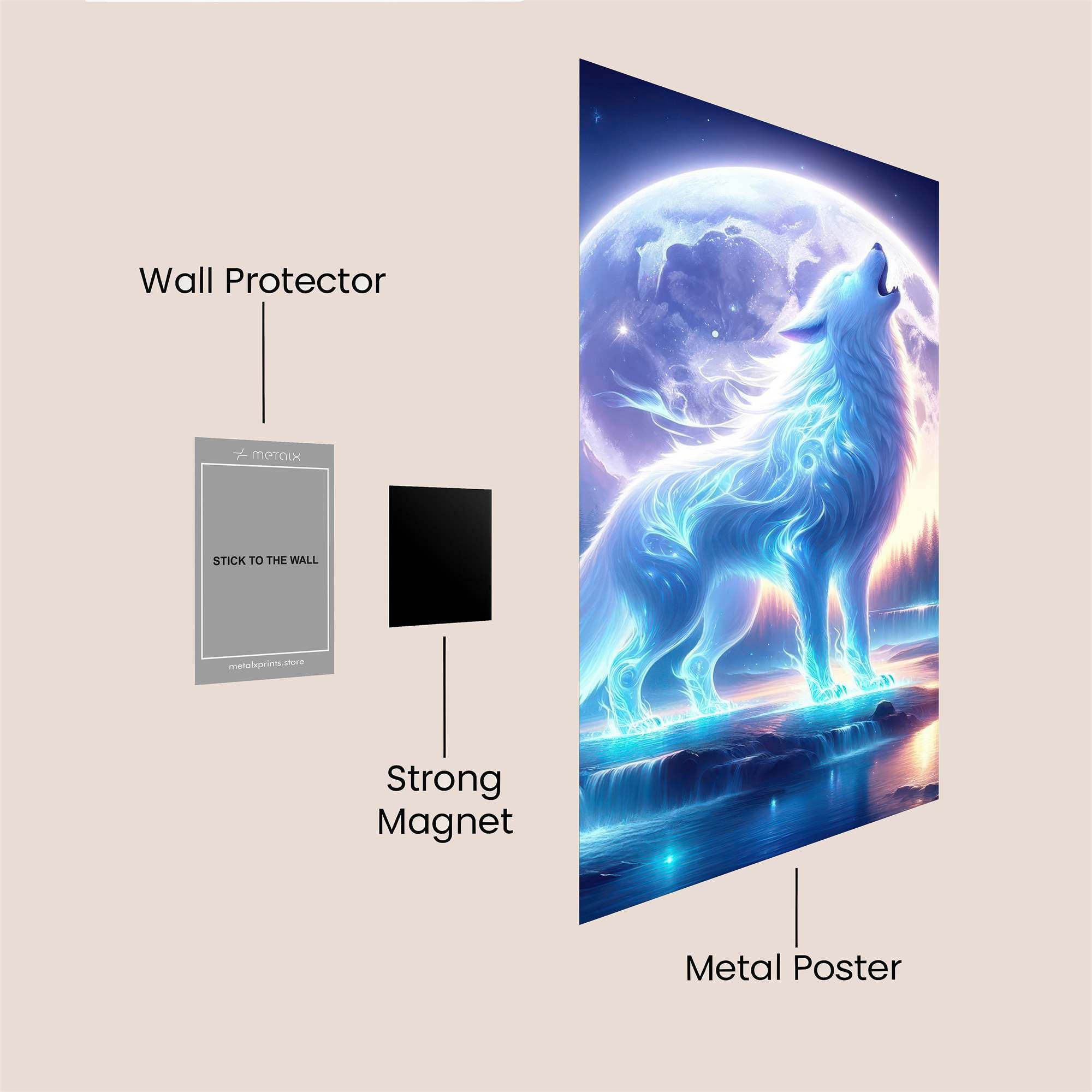 Lunar Majesty Safe Wall Magnetic / M