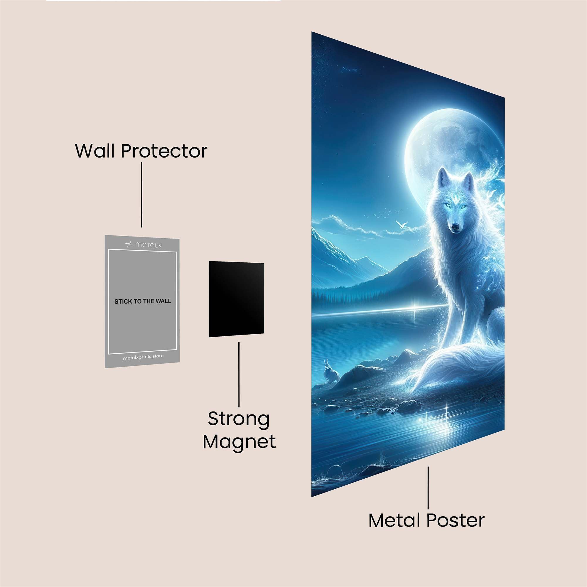 Lunar Majesty Safe Wall Magnetic / M