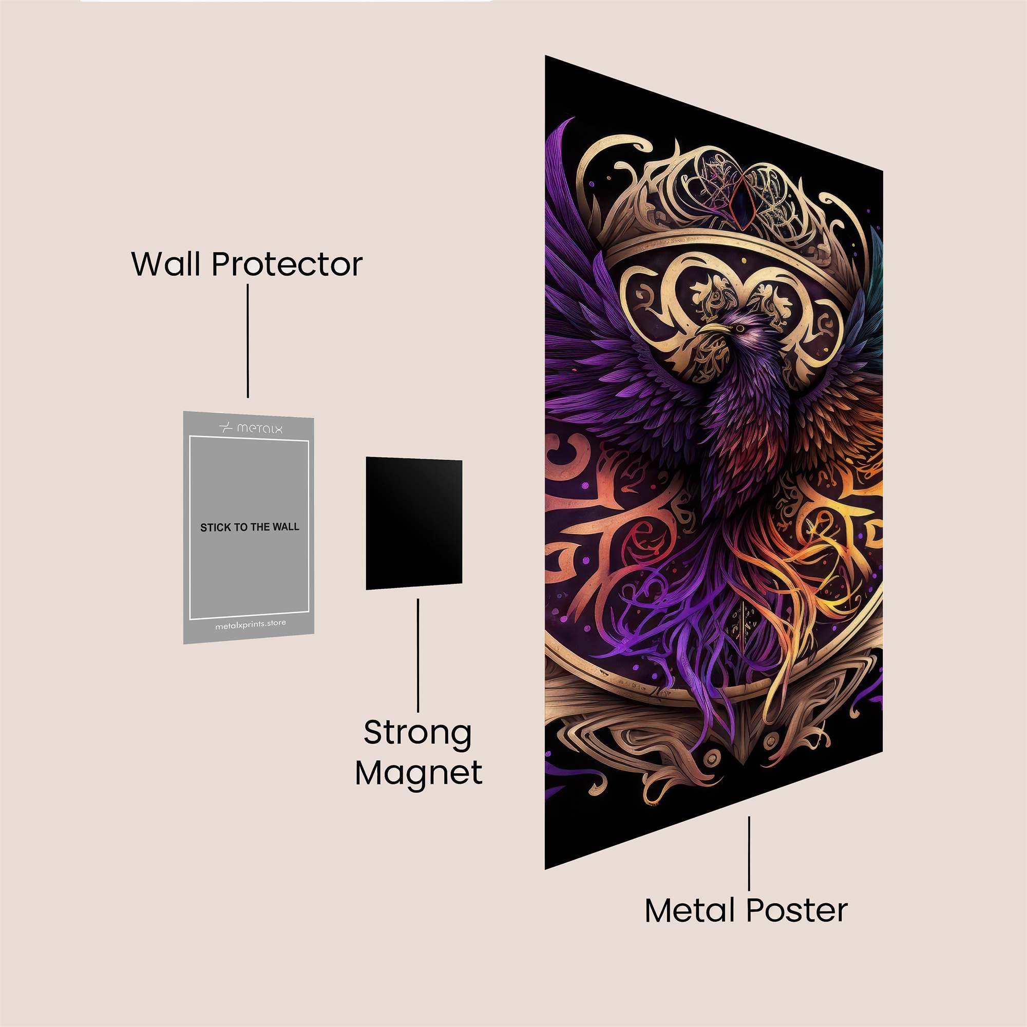 Phoenix Regal Safe Wall Magnetic / M