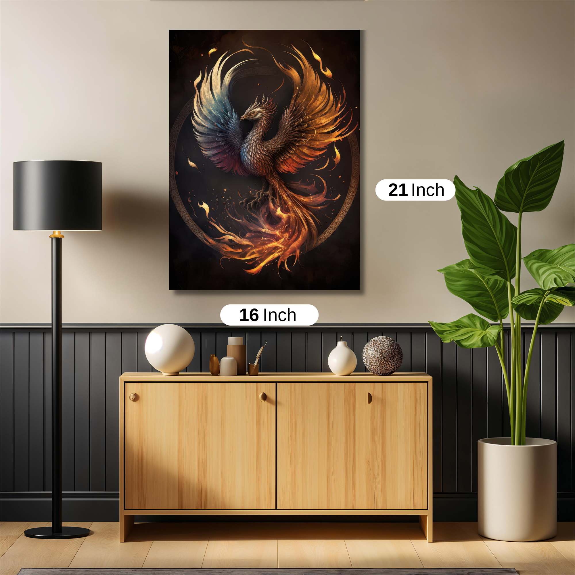 Phoenix Resplendent Safe Wall Magnetic / M