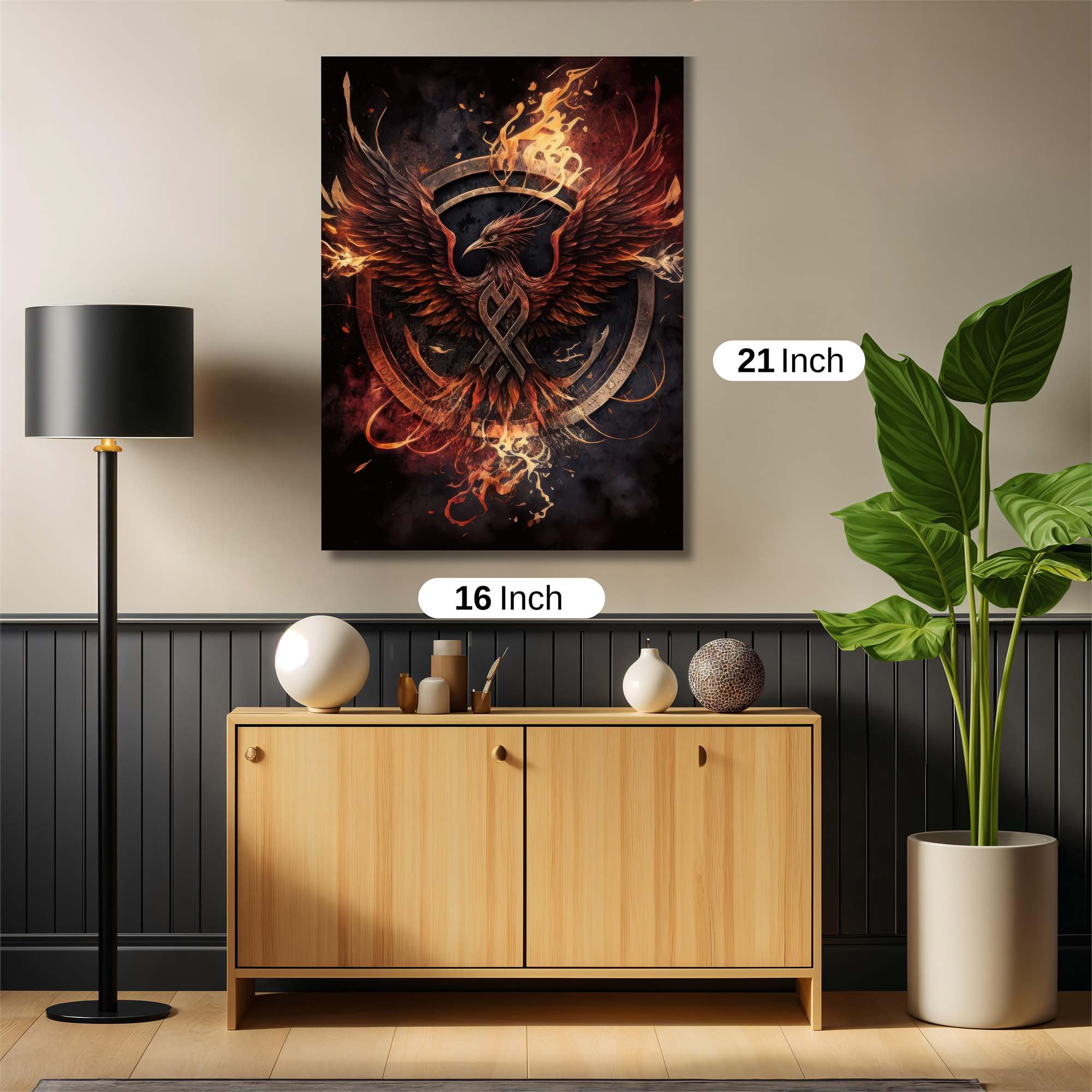 Phoenix Resurgence Safe Wall Magnetic / M