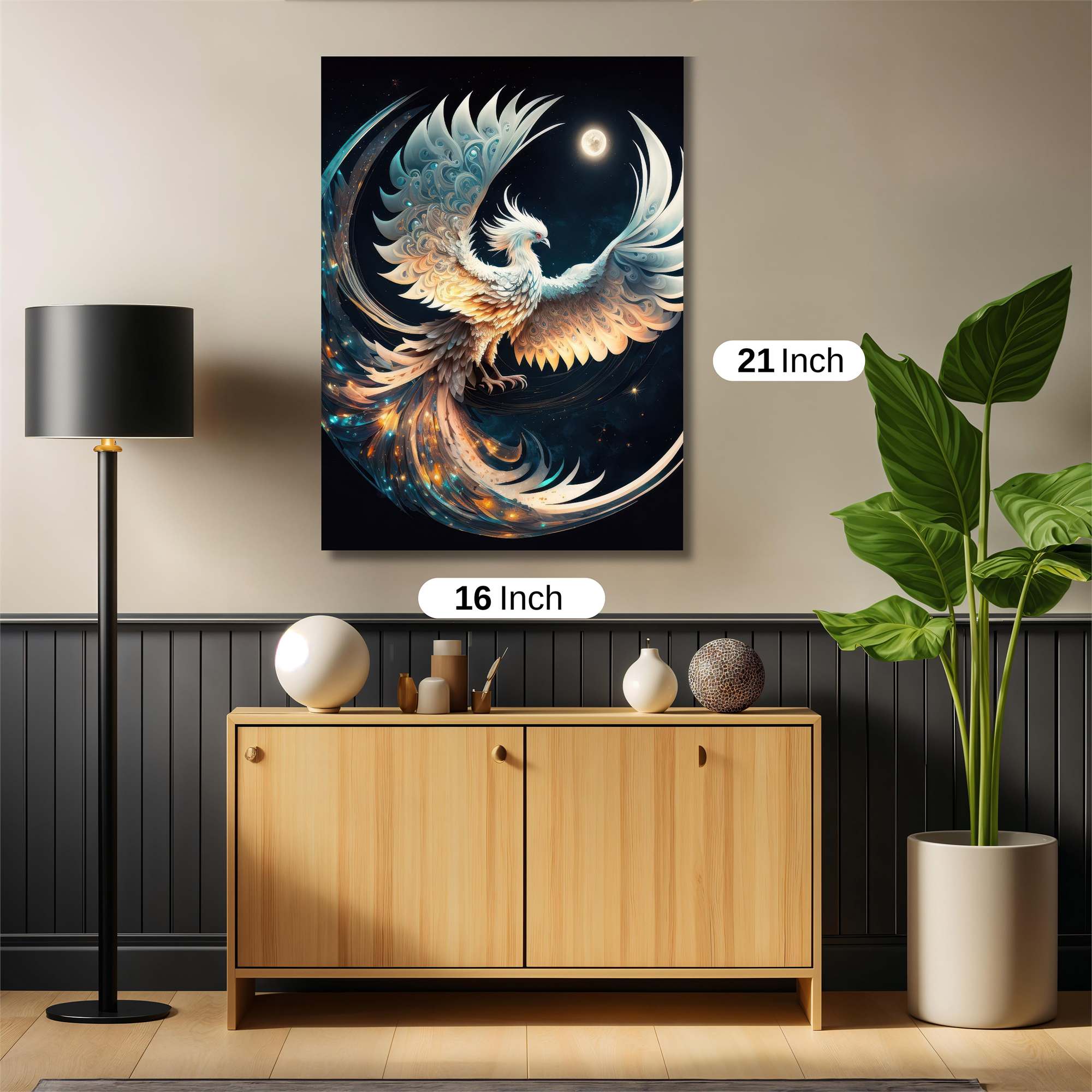 Phoenix Dream Safe Wall Magnetic / M