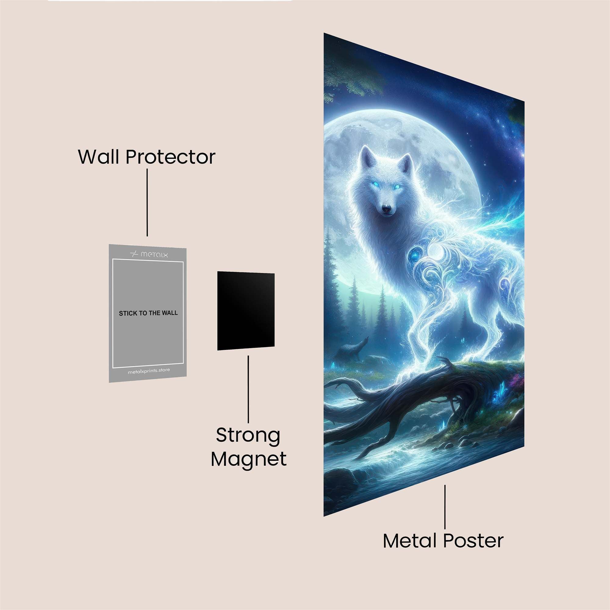 Lunar Majesty Safe Wall Magnetic / M