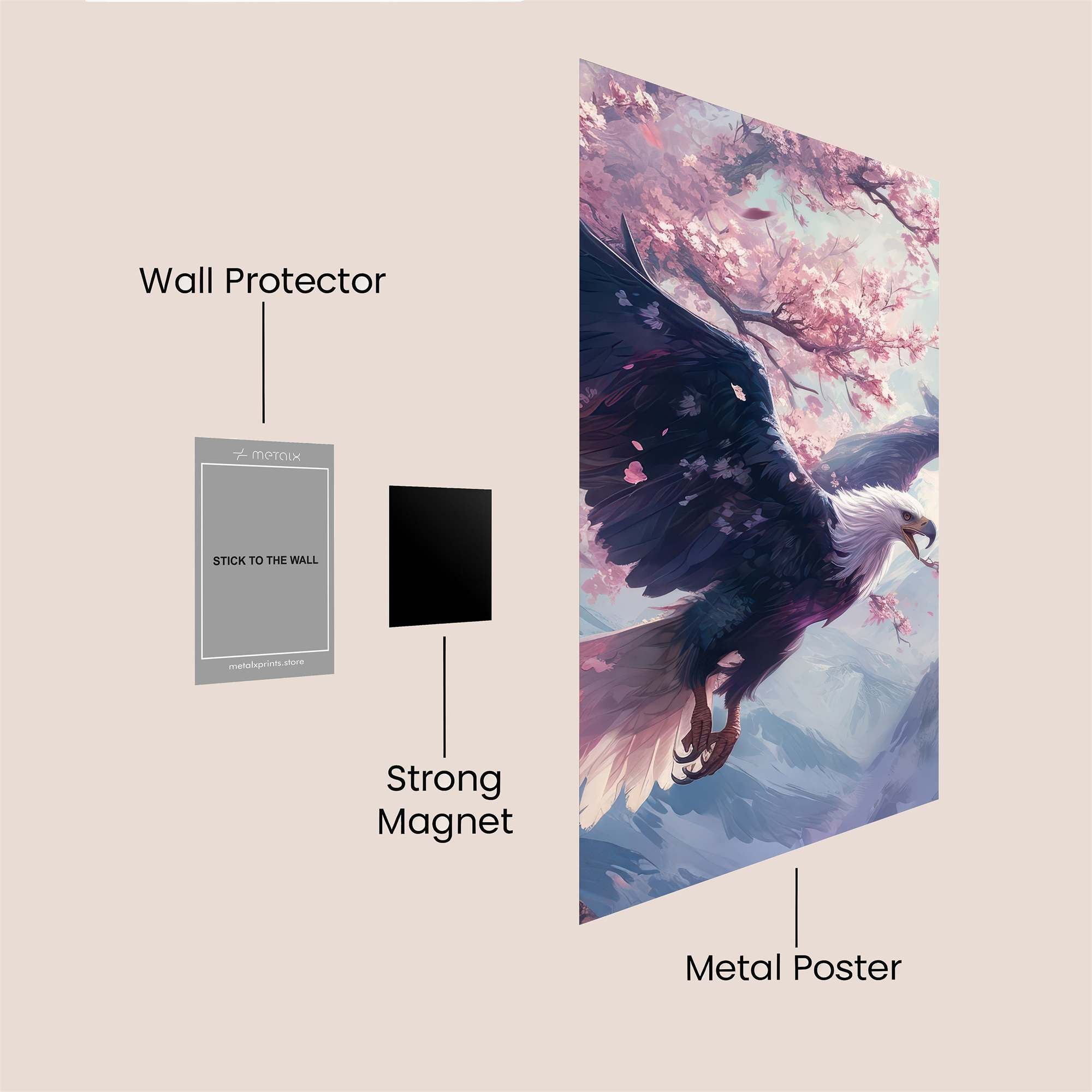 Eagle Serenity Safe Wall Magnetic / M
