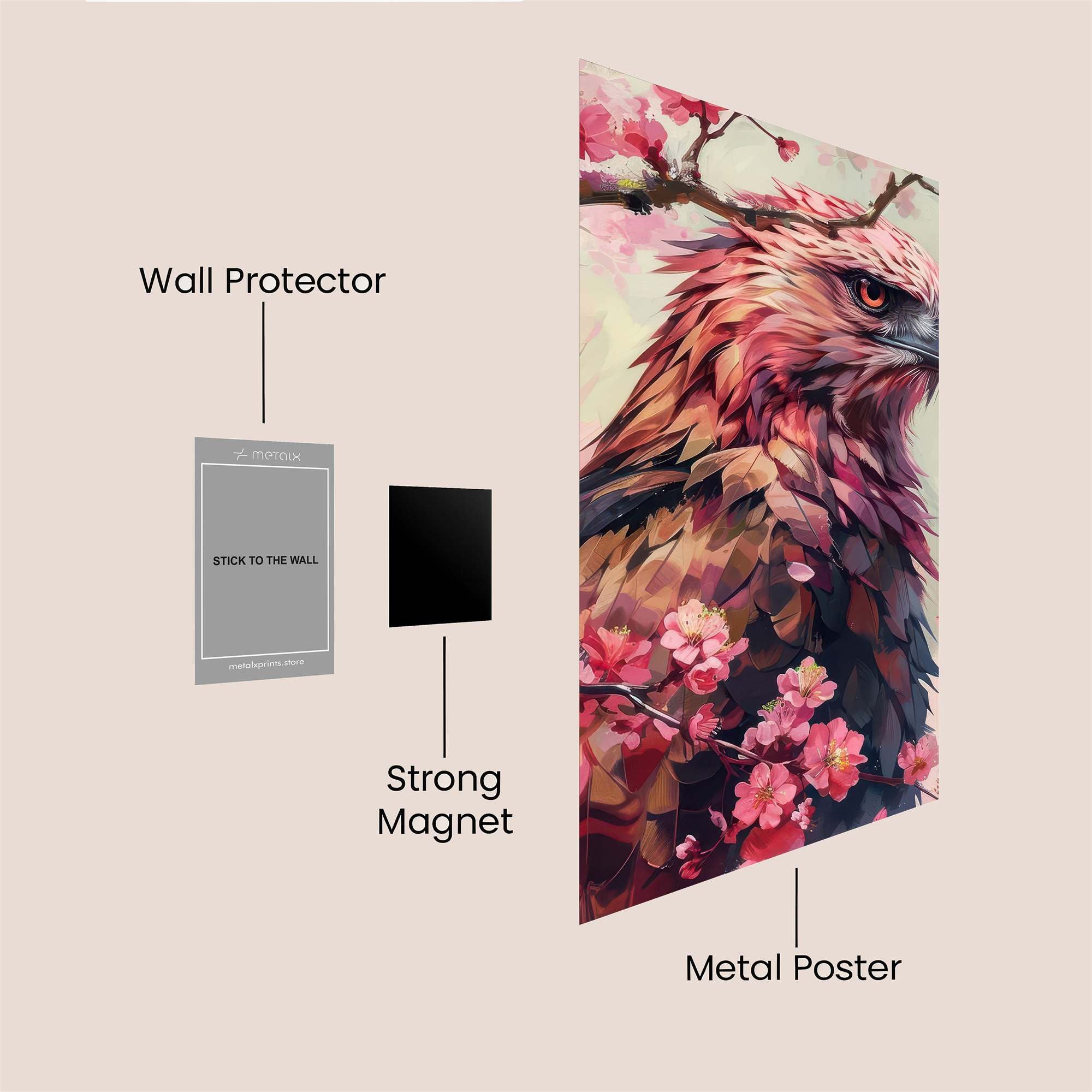 Eagle Serenity Safe Wall Magnetic / M