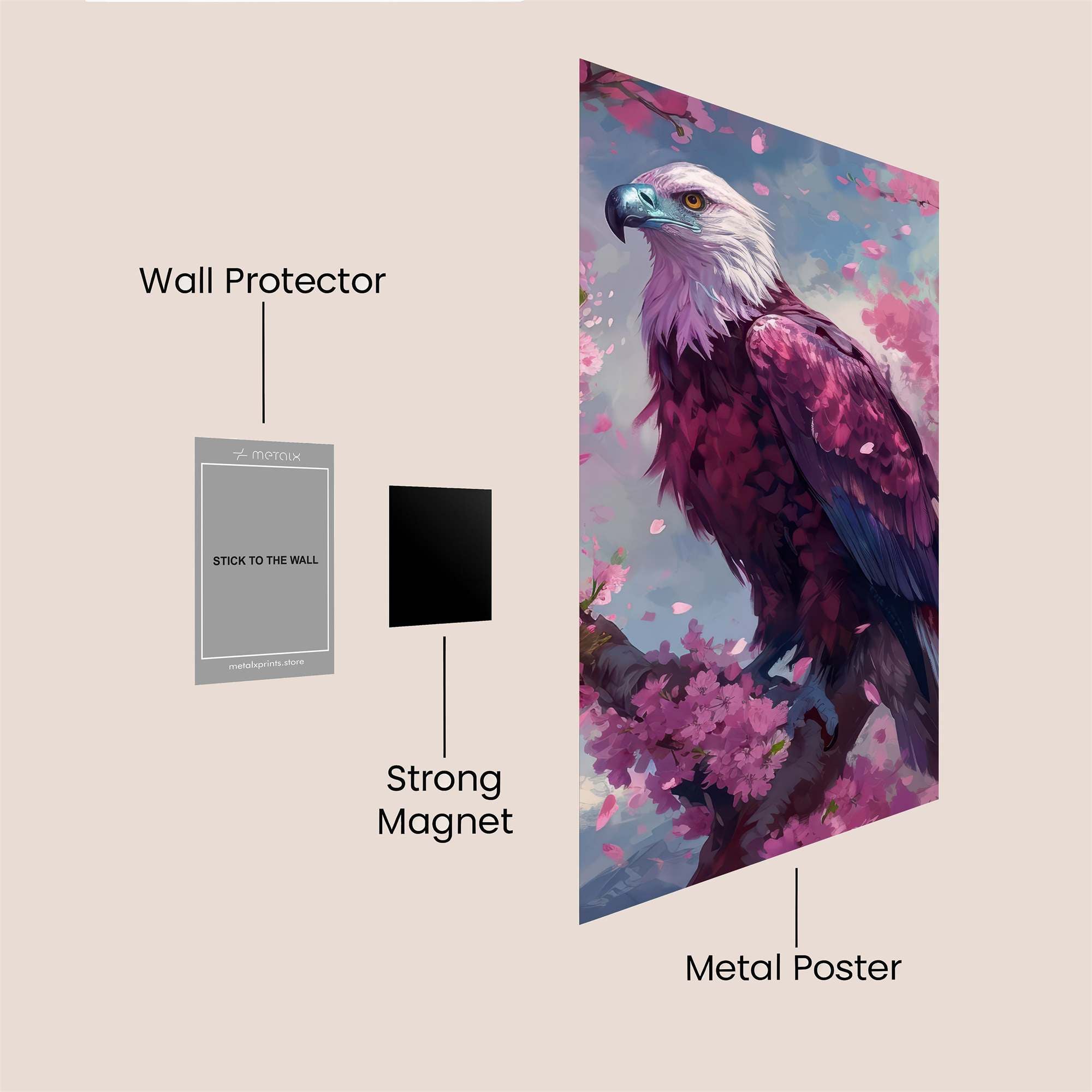 Eagle Serenity Safe Wall Magnetic / M