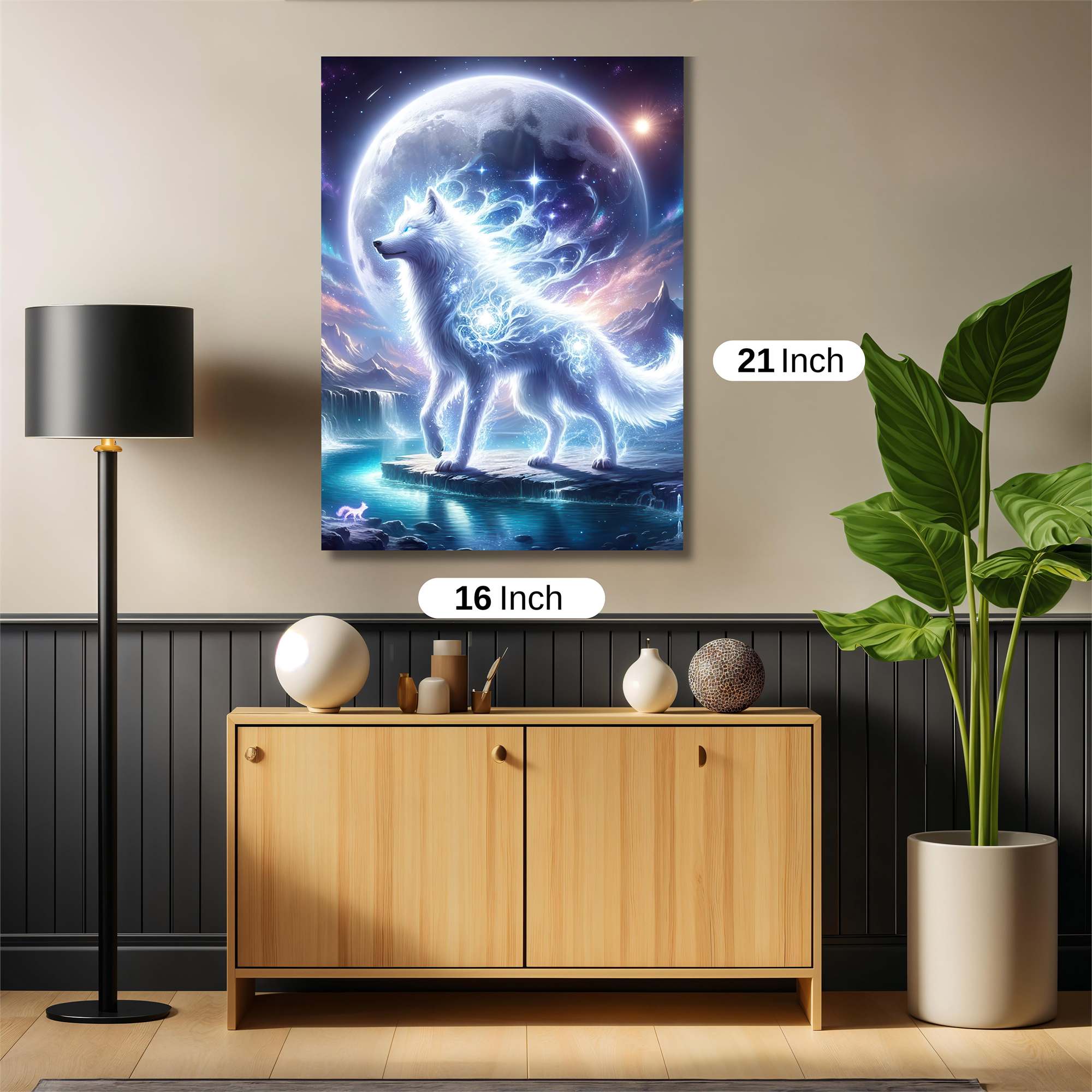 Lunar Enigma Safe Wall Magnetic / M
