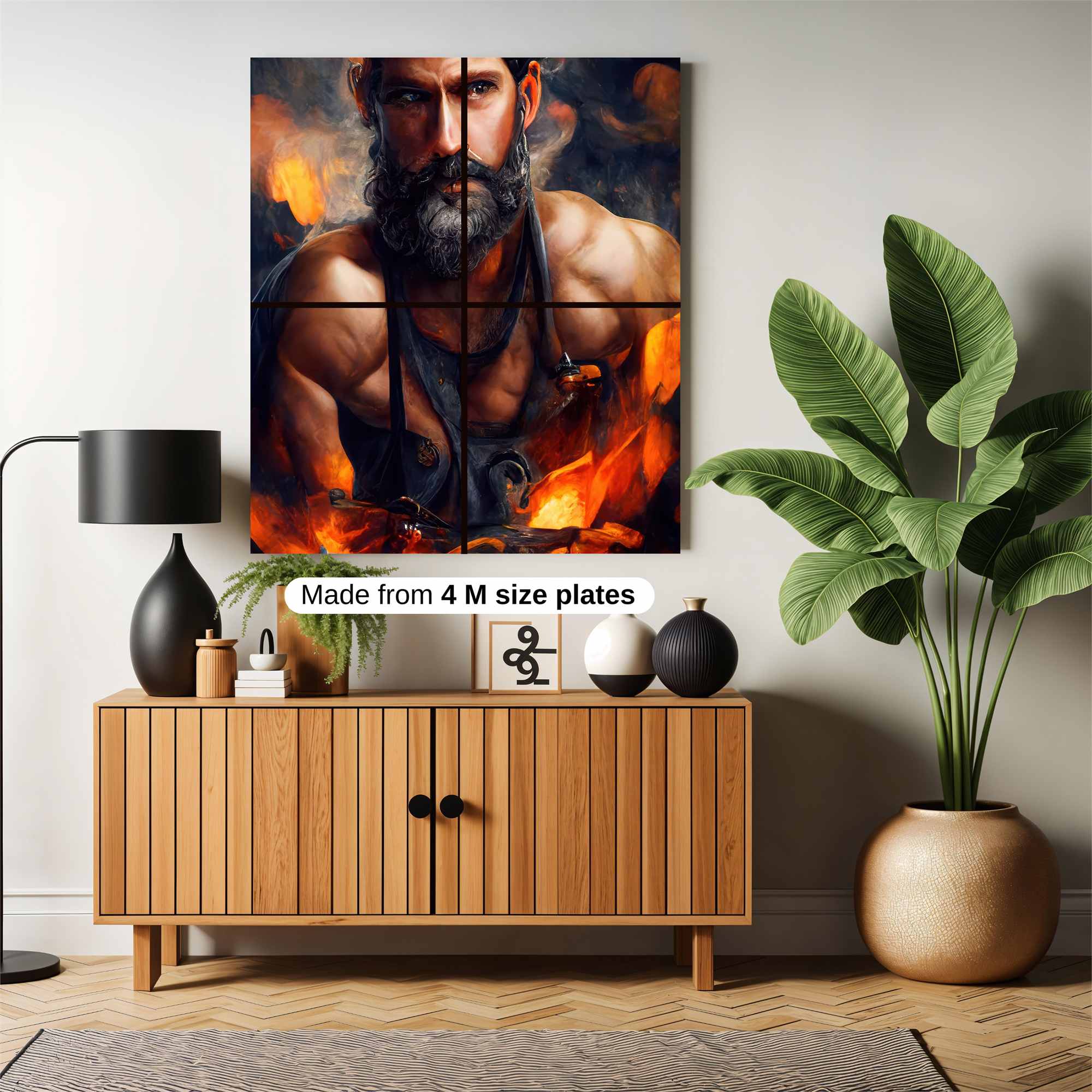 Blacksmith Blaze Safe Wall Magnetic / M