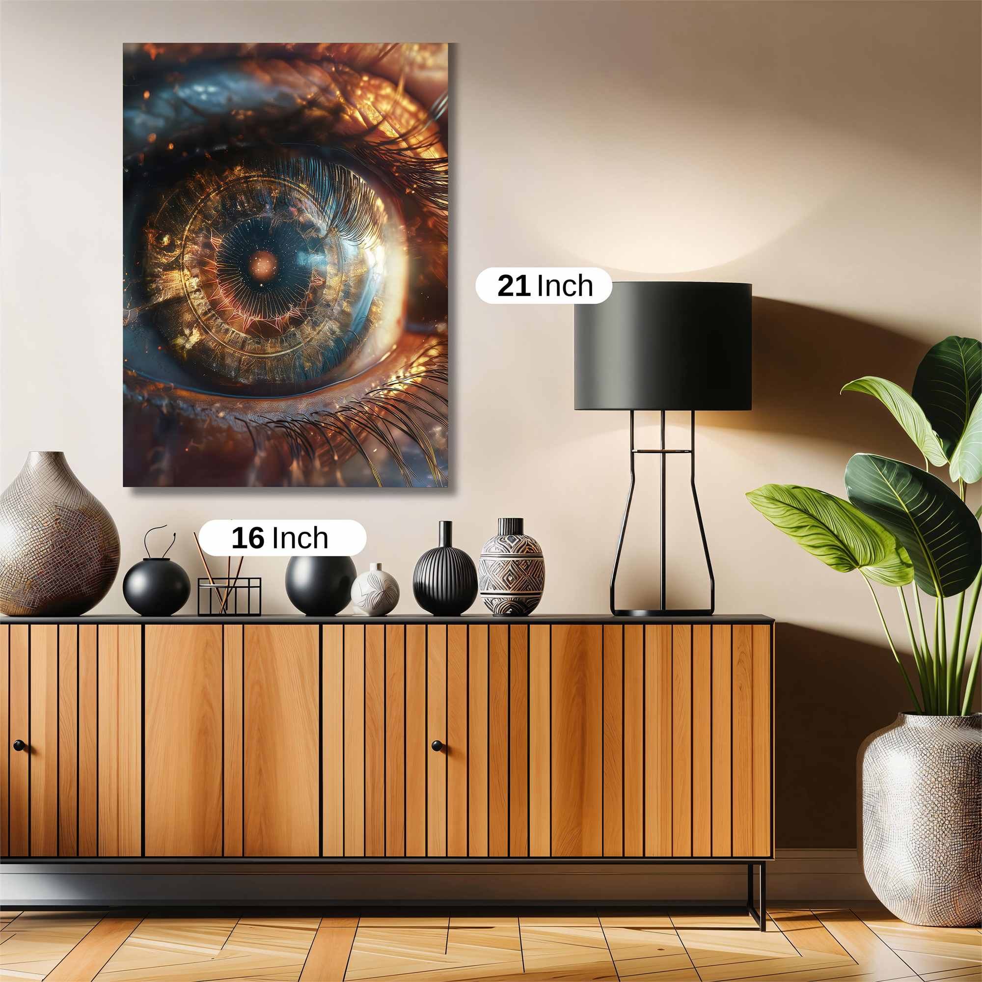 Cosmic Gaze Safe Wall Magnetic / M