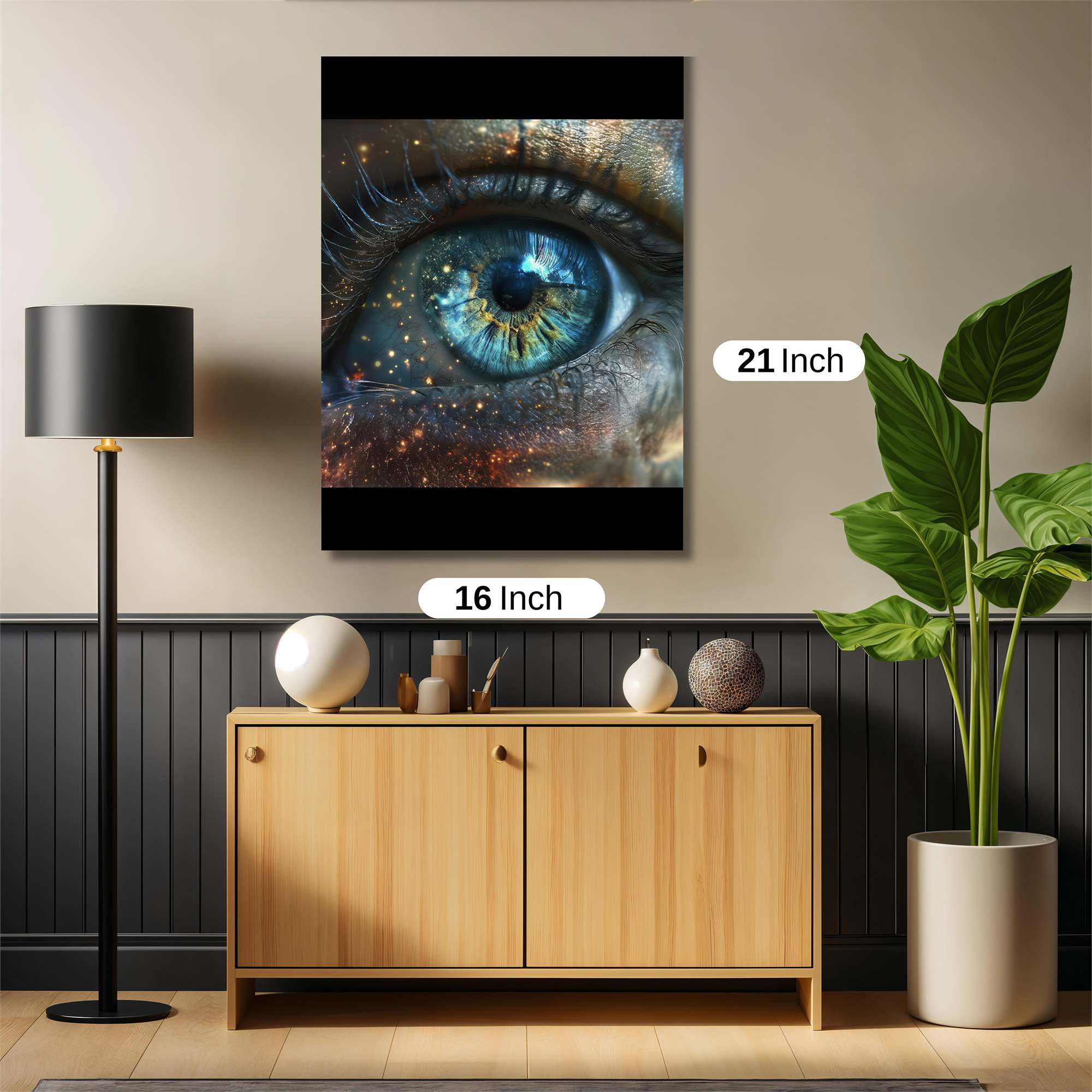 Cosmic Gaze Safe Wall Magnetic / M