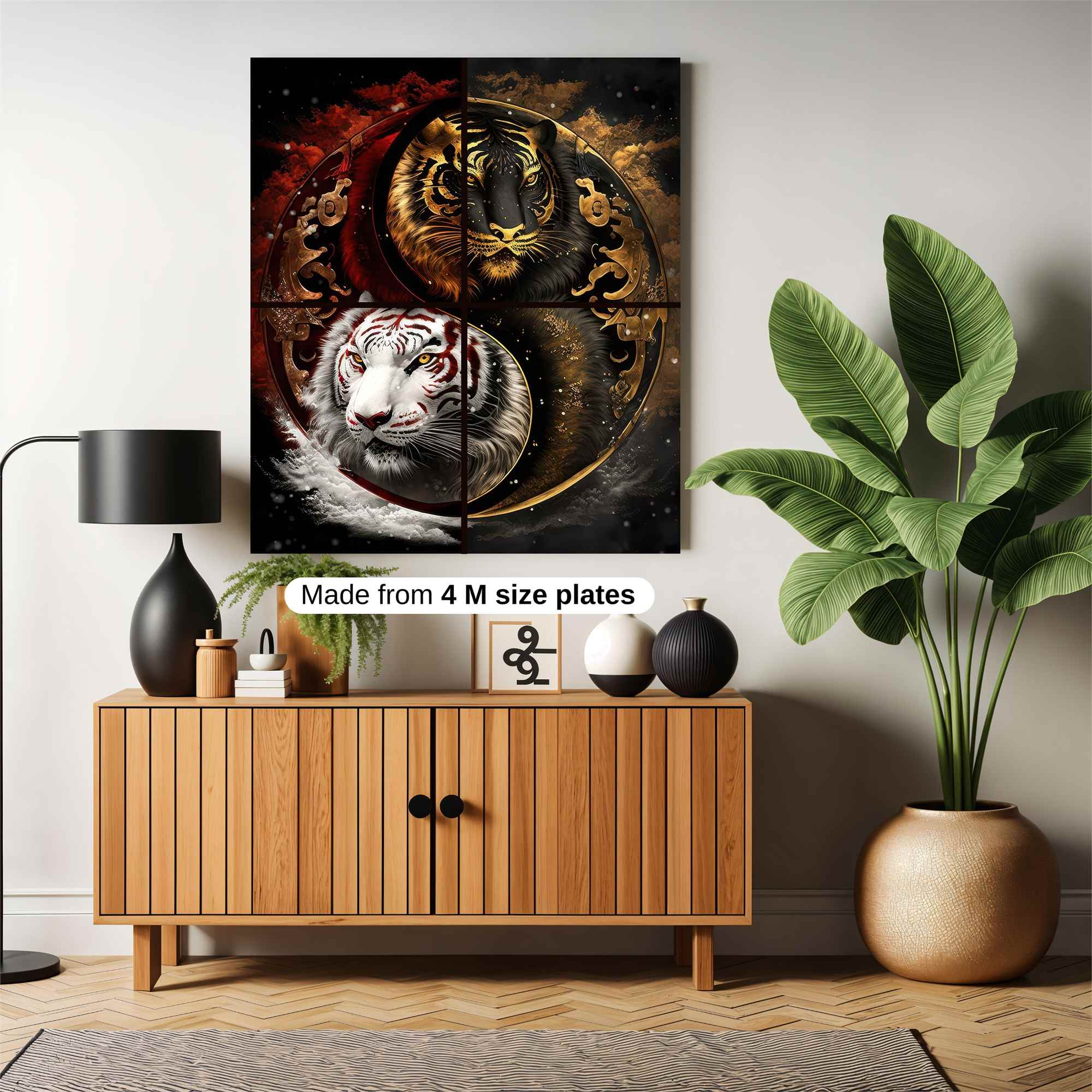 Tiger Harmony Safe Wall Magnetic / M