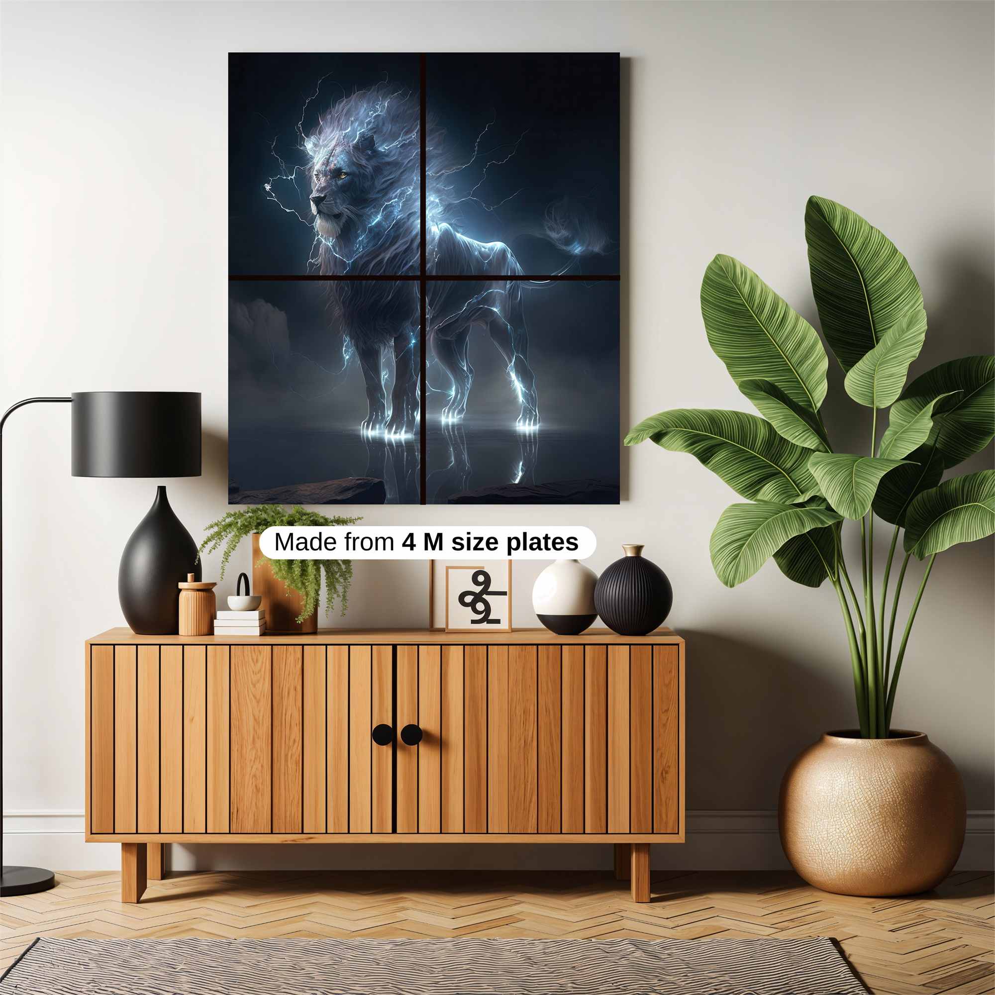 Thunderous Majesty Safe Wall Magnetic / M