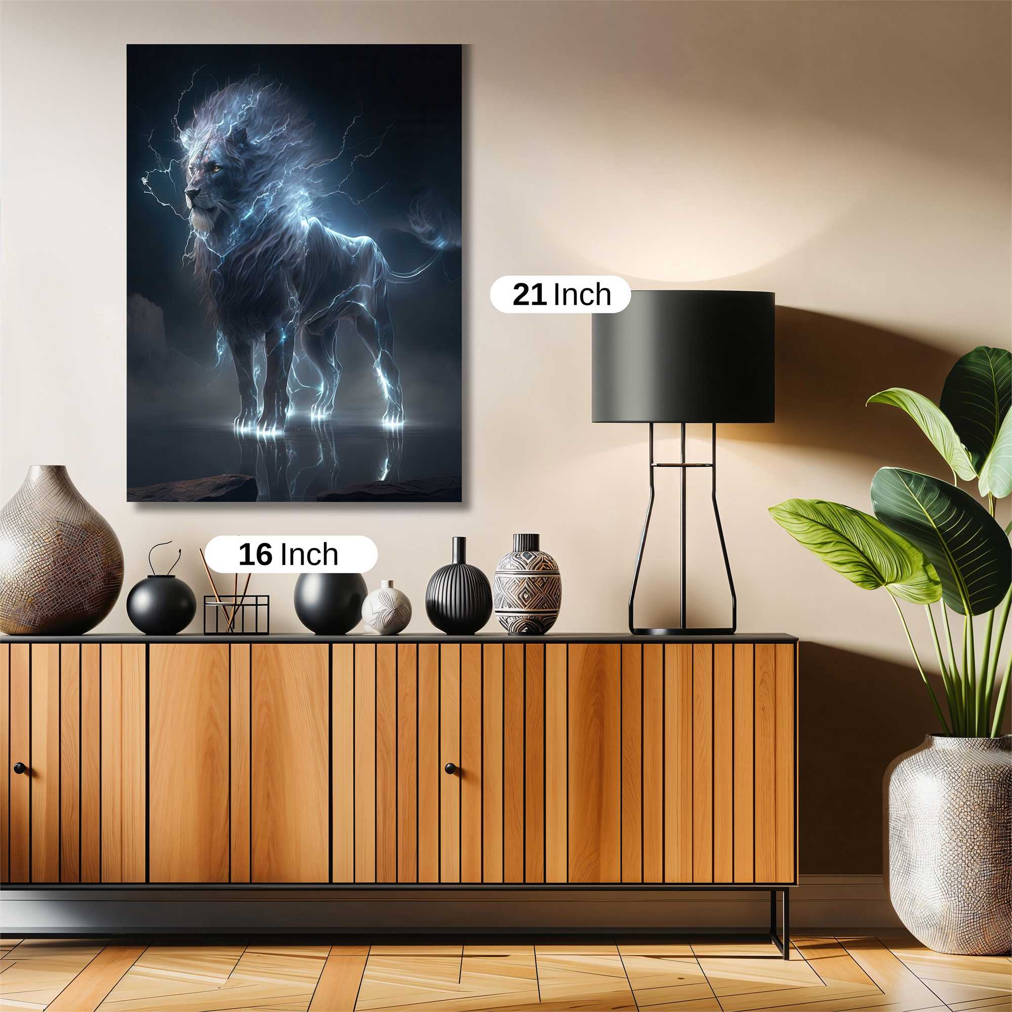 Thunderous Majesty Safe Wall Magnetic / M